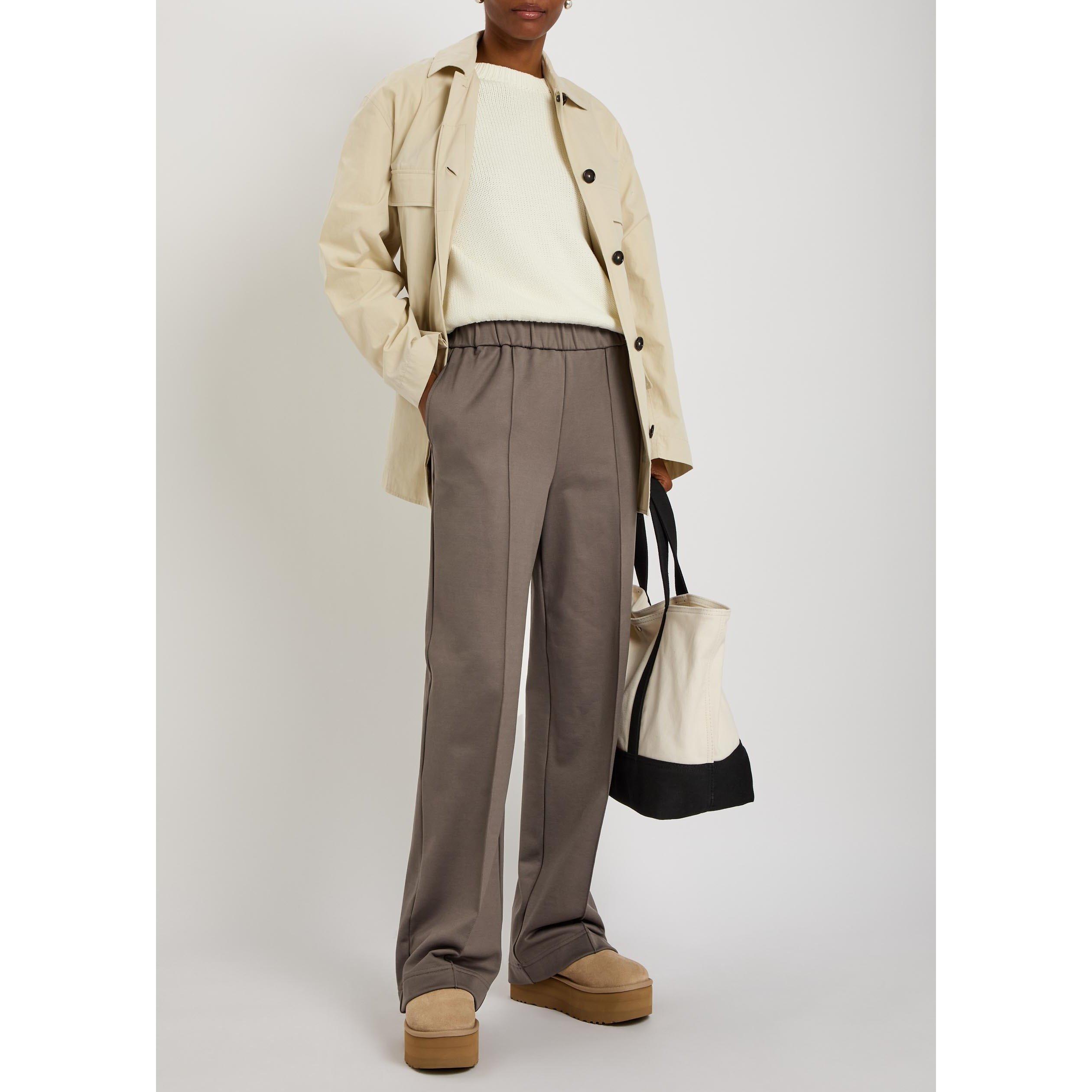 LIGHT BROWN - Moncler - Women's Open Hem Joggers - 5