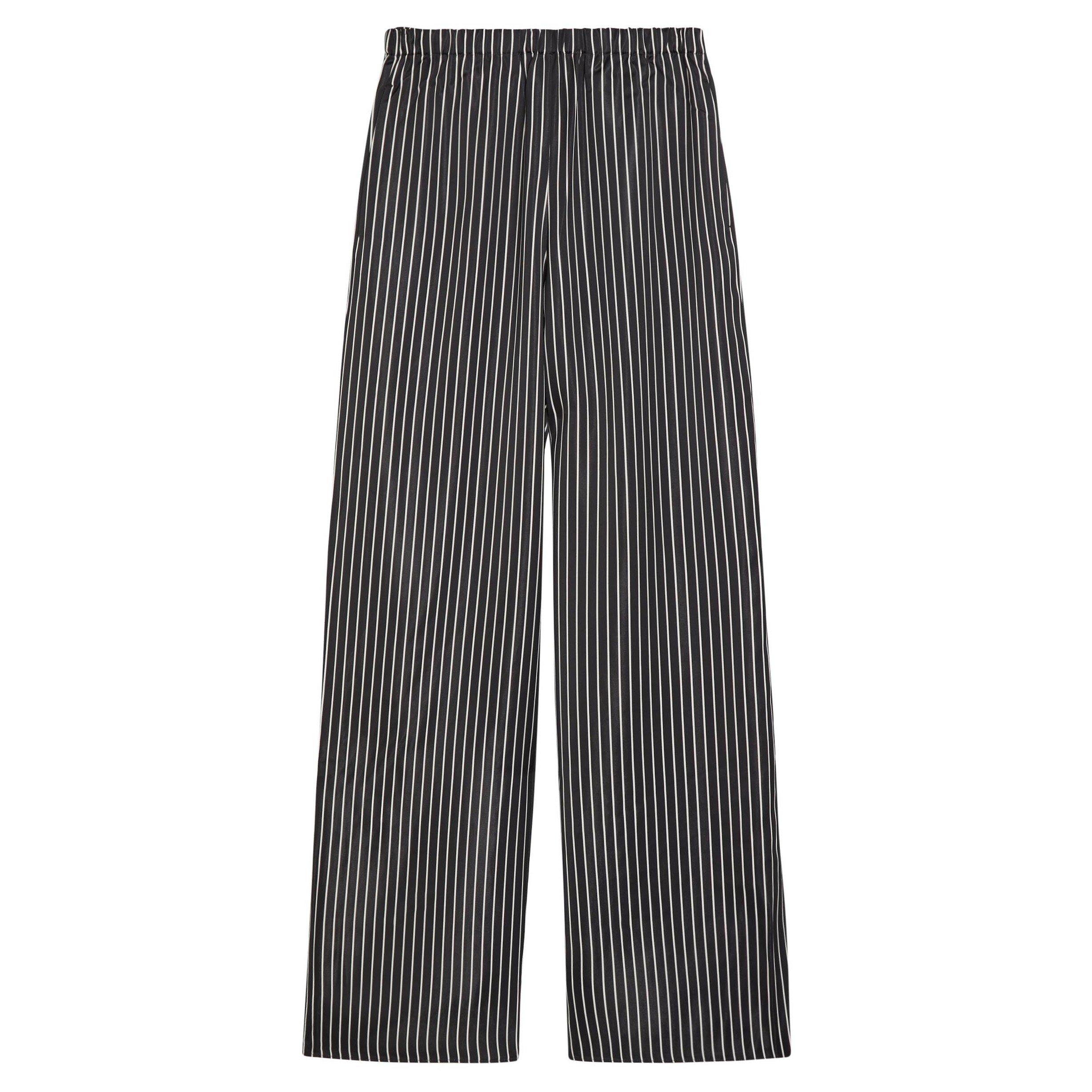 BLACK AND OTHER - Maria McManus - WIDE LEG PULL ON PANT IN BLACK - 1