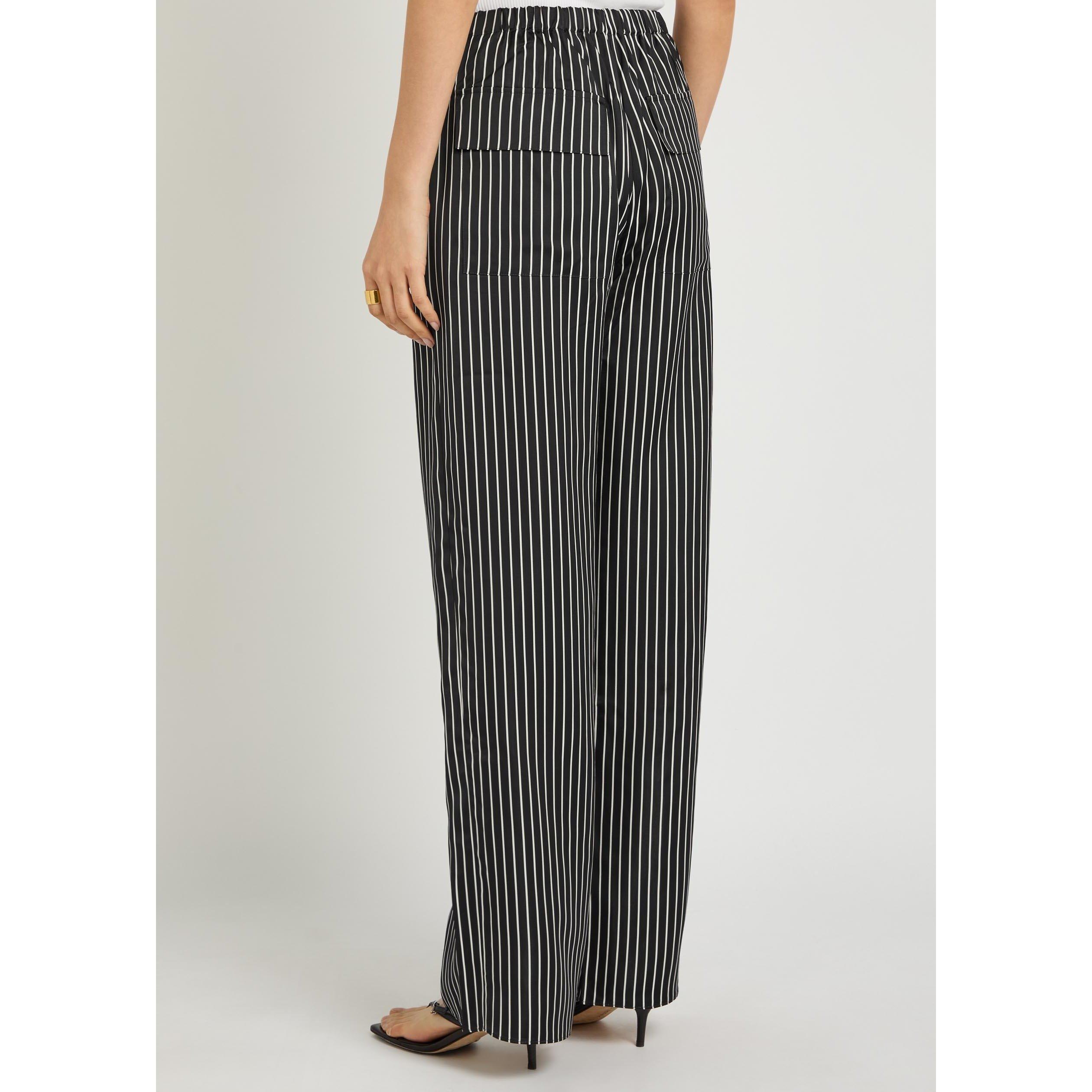 BLACK AND OTHER - Maria McManus - WIDE LEG PULL ON PANT IN BLACK - 3