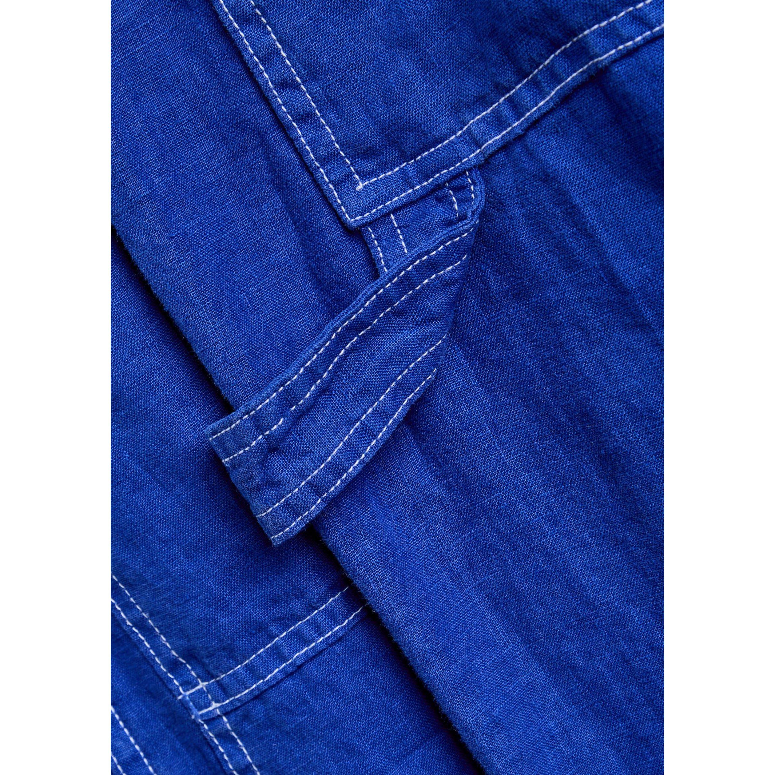 BLUE - Rag and Bone - Women's Atlas Linen Relaxed-Fit Wide-Leg Trousers - 4