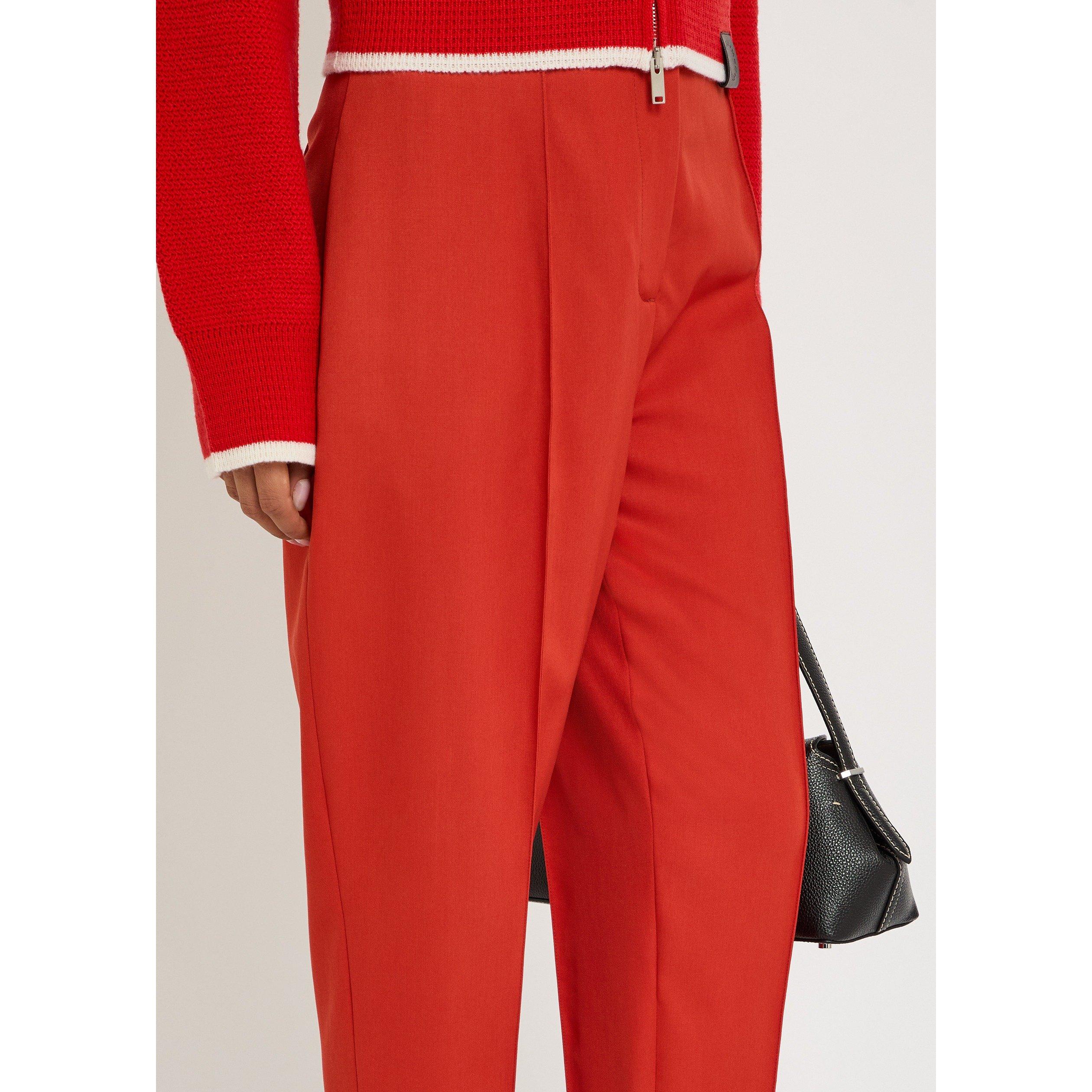 RUST - Stella McCartney - Hight Waisted Slim Pants - 4