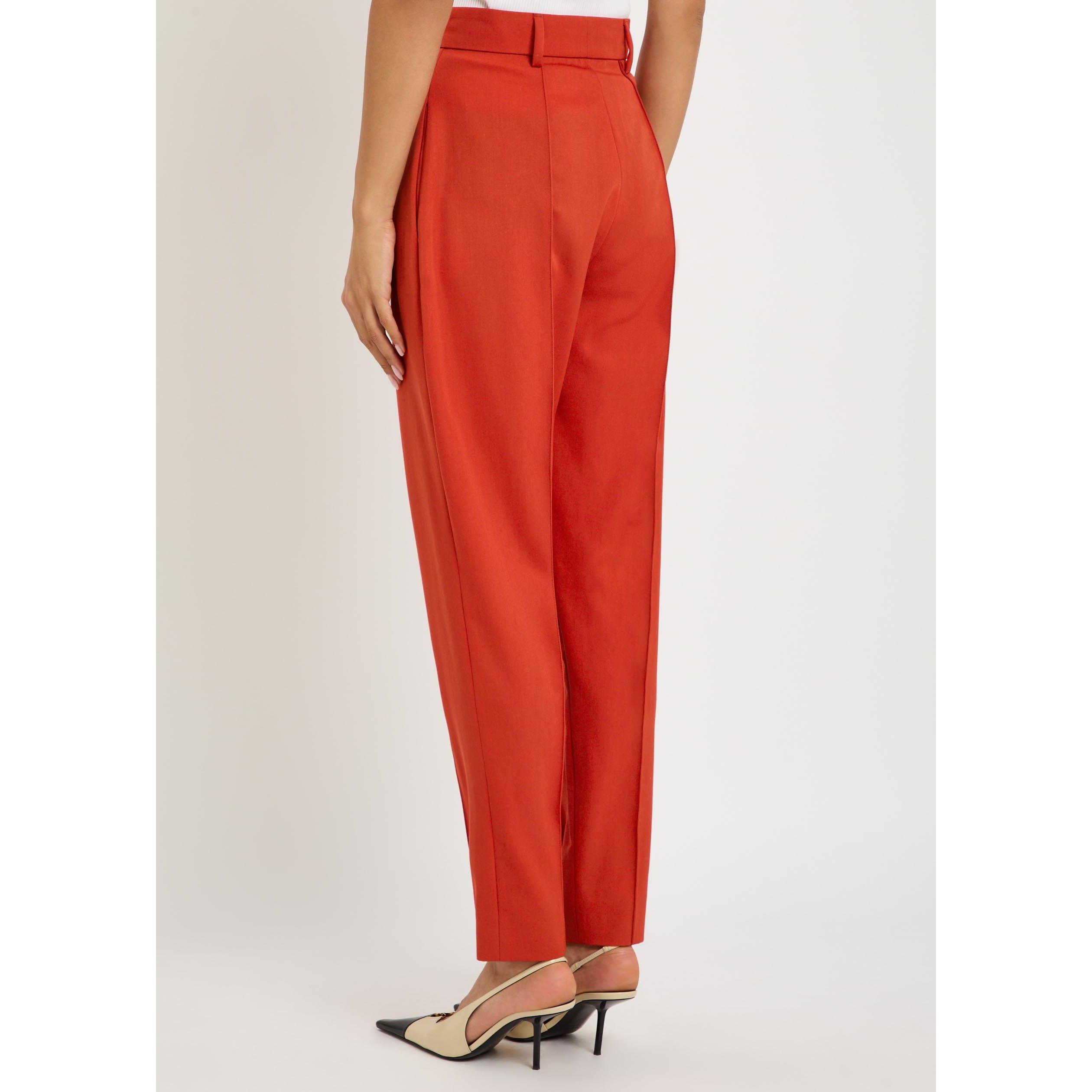 RUST - Stella McCartney - Hight Waisted Slim Pants - 5