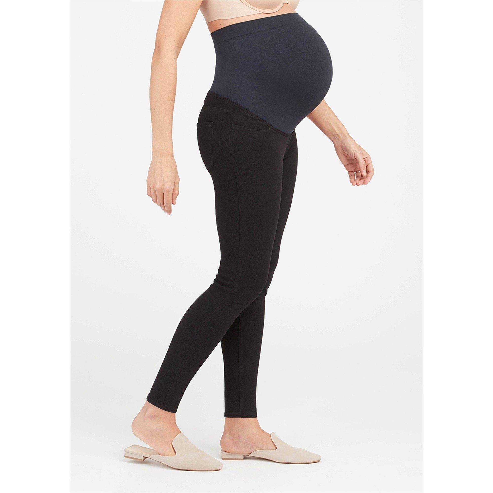 BLACK - Spanx - MAMA JEAN-ISH ANKLE LEGGING - 6