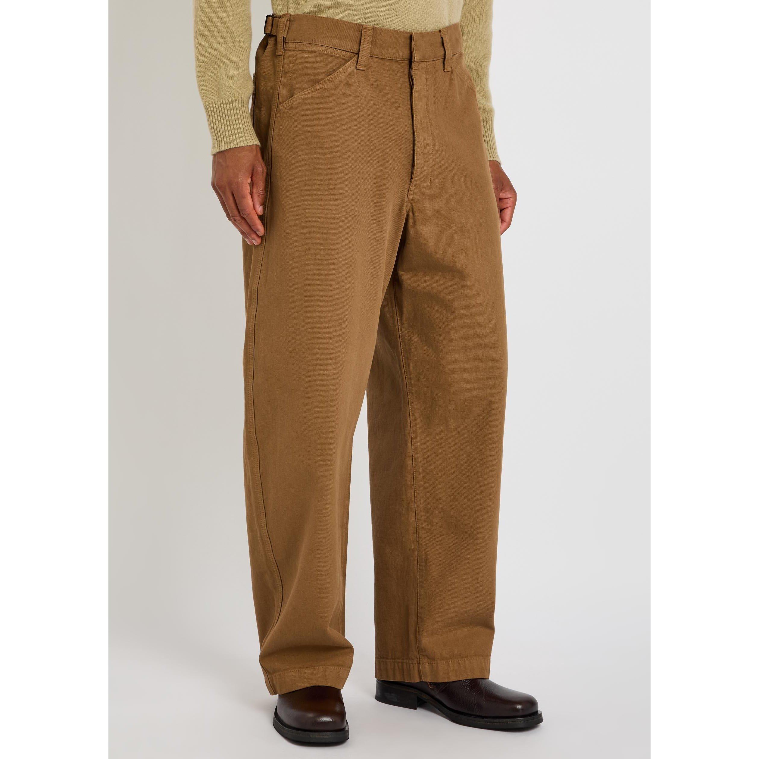 TAN - Lemaire - LEMAIRE MAXI WORKWEAR PANTS - 2