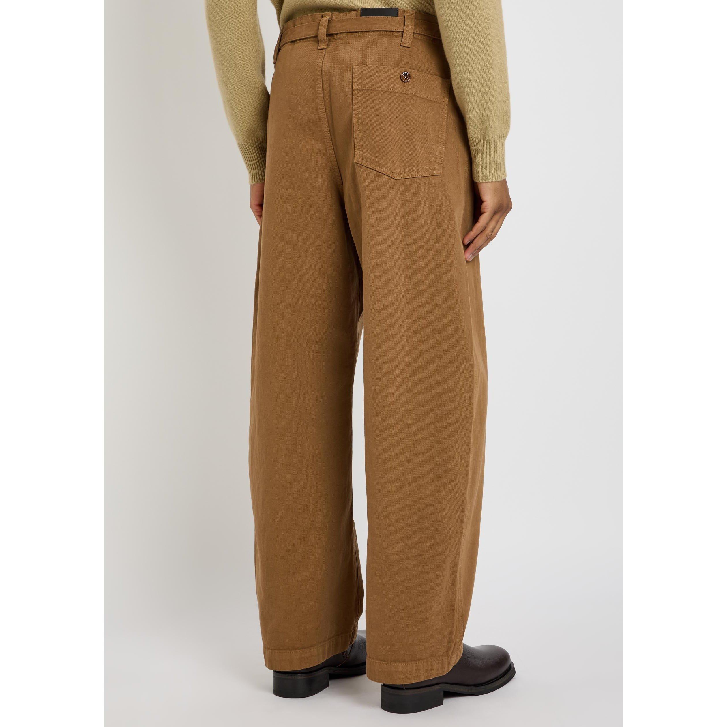 TAN - Lemaire - LEMAIRE MAXI WORKWEAR PANTS - 3