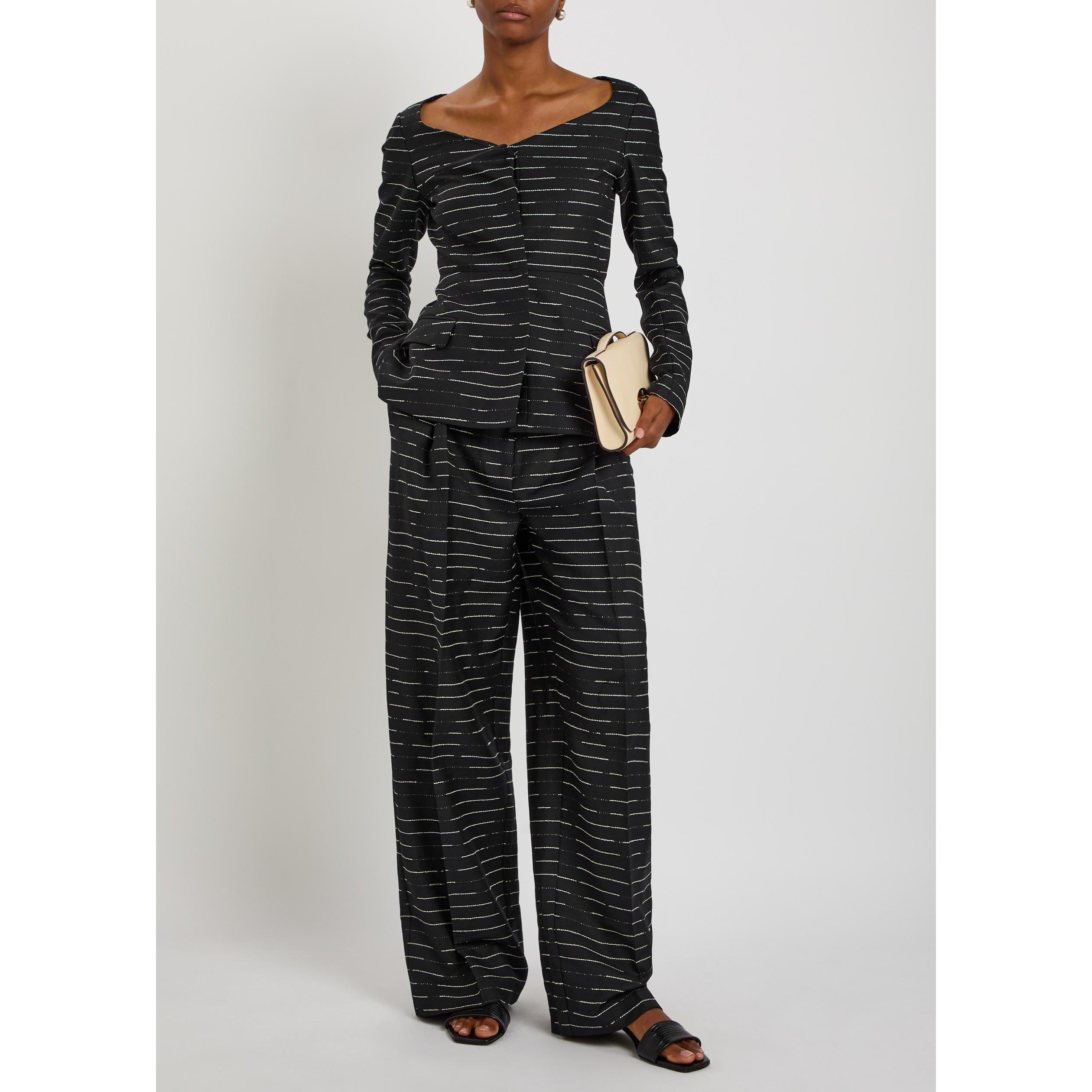 BLUE AND WHITE - Liberowe - MIKA TROUSER - 5