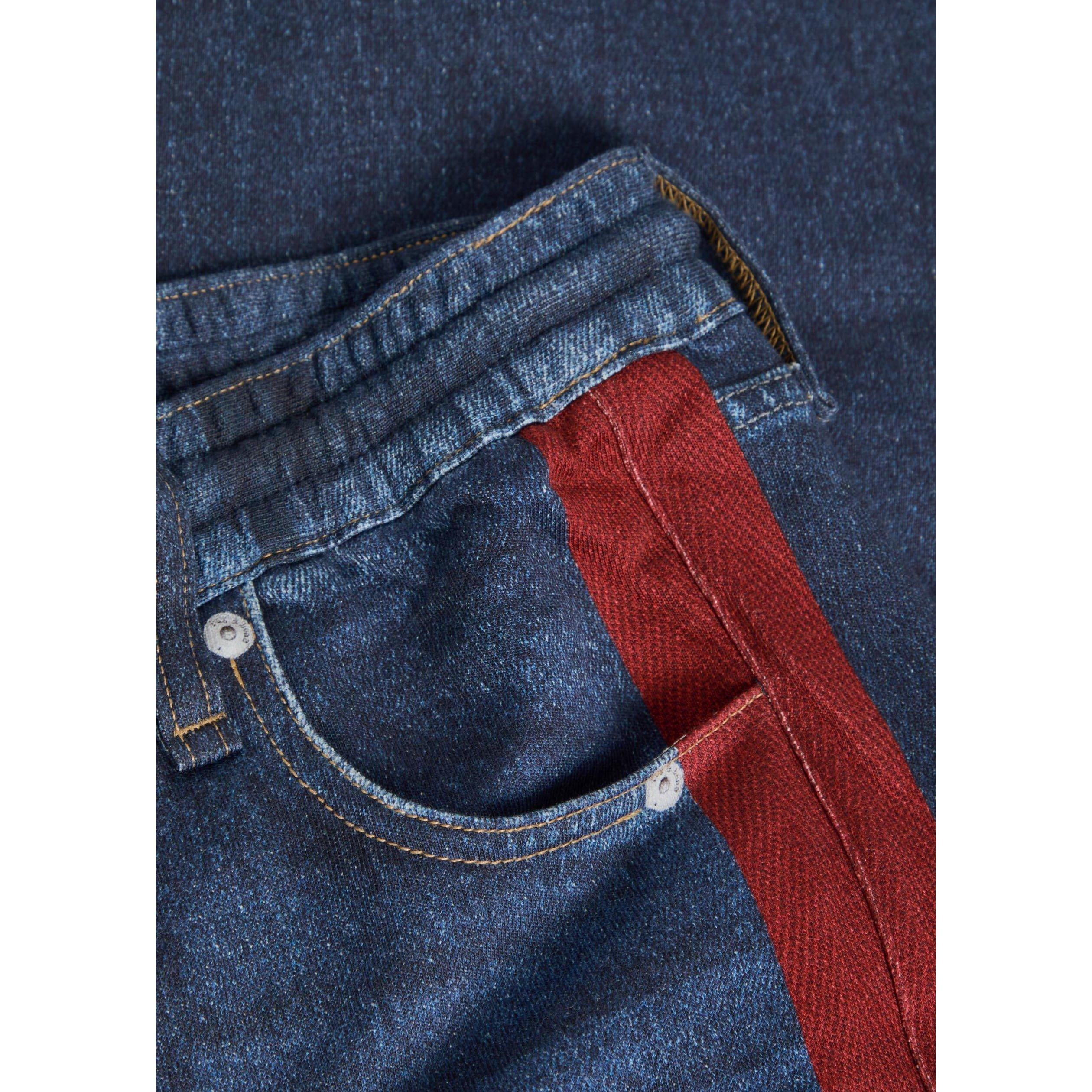 BLUE - Rag and Bone - Women's Miramar Drawcord Cotton Open Hem Relaxed-Fit Joggers - 4