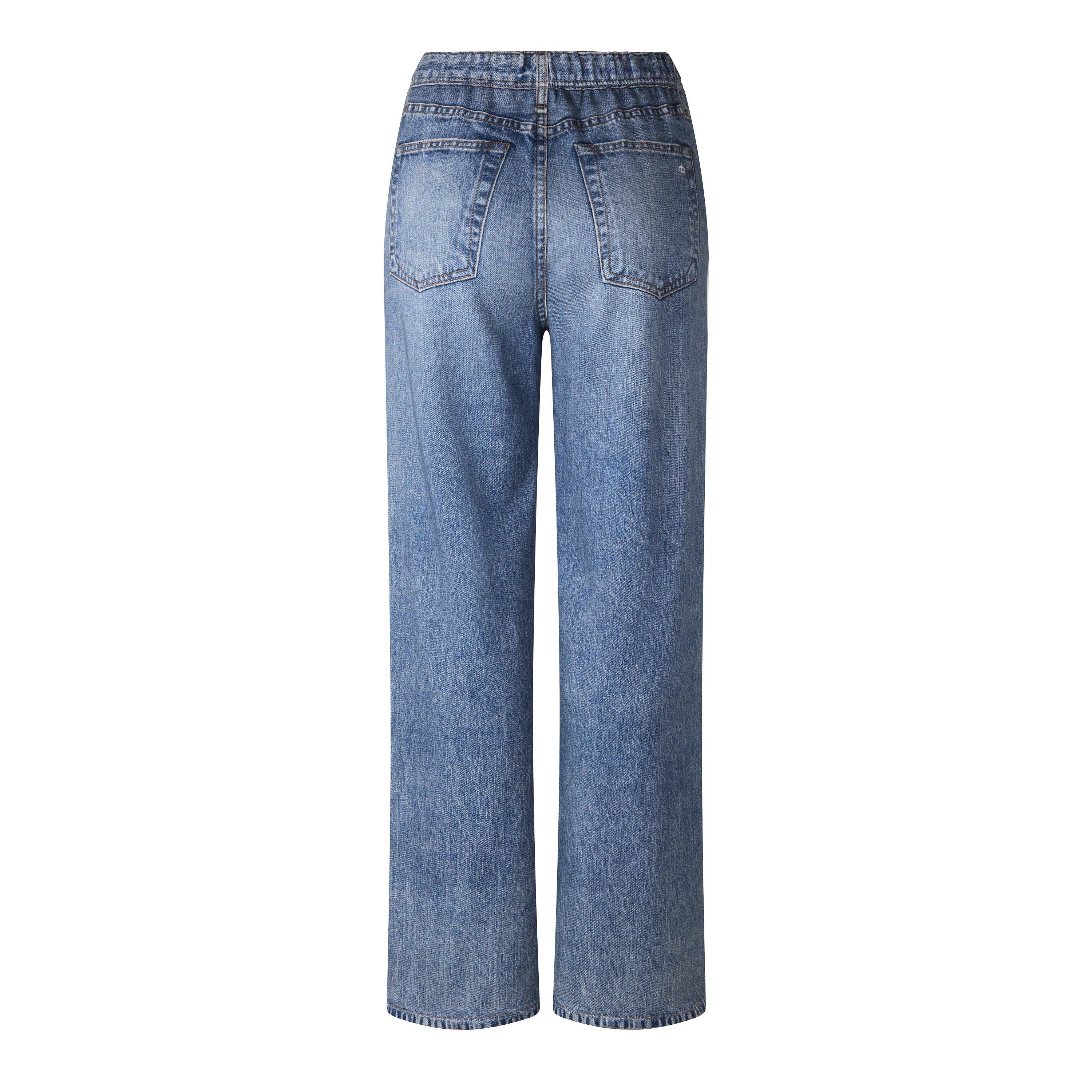 BLUE - Rag and Bone - JE MIRAMAR TERRY WIDE LEG - 2