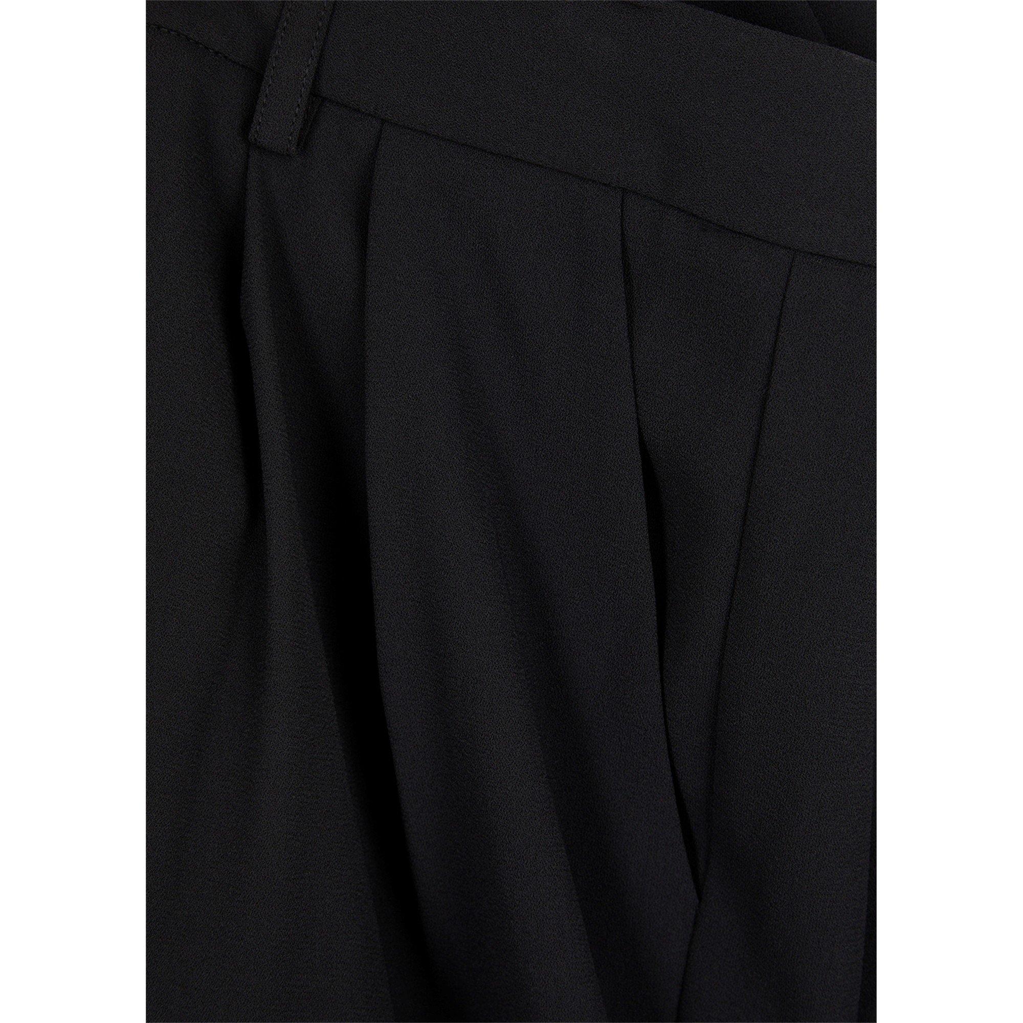 BLACK - Alice And Olivia - TR POMPEY HIGH WAIST PLEAT TR - 4