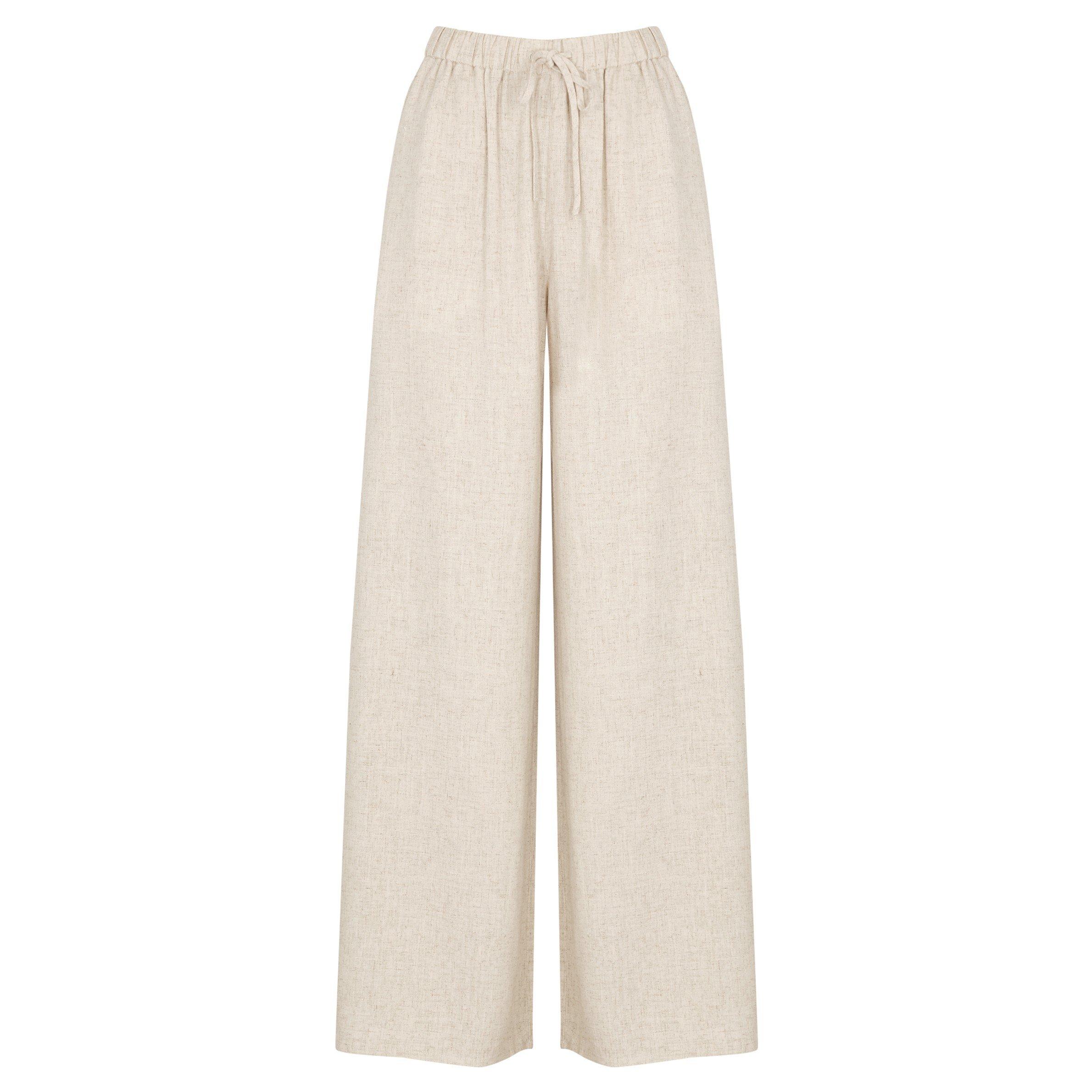 OFF WHITE - By Malene Birger - TR PISCA UNDYED TROUSER - 1