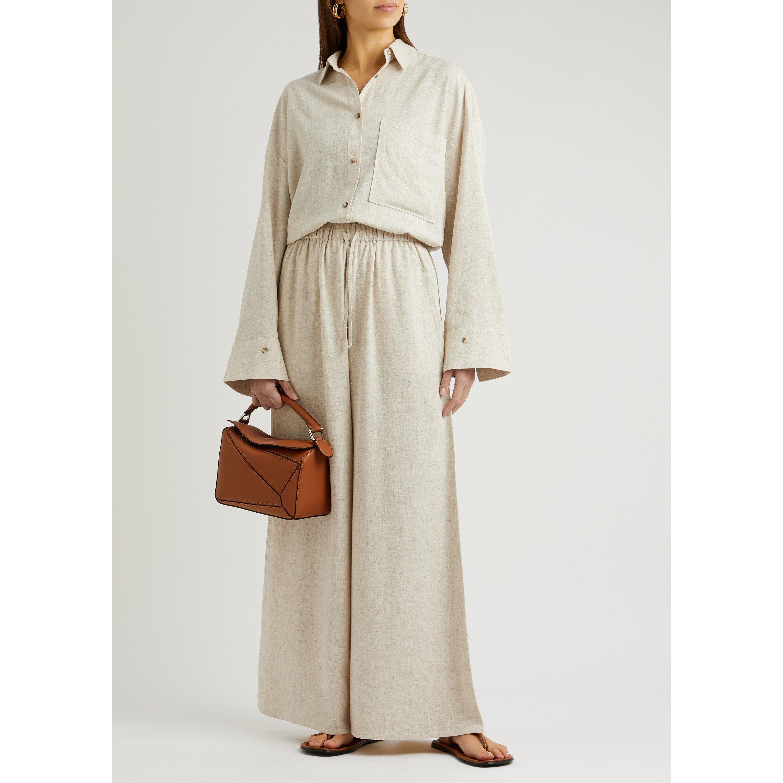 OFF WHITE - By Malene Birger - TR PISCA UNDYED TROUSER - 5