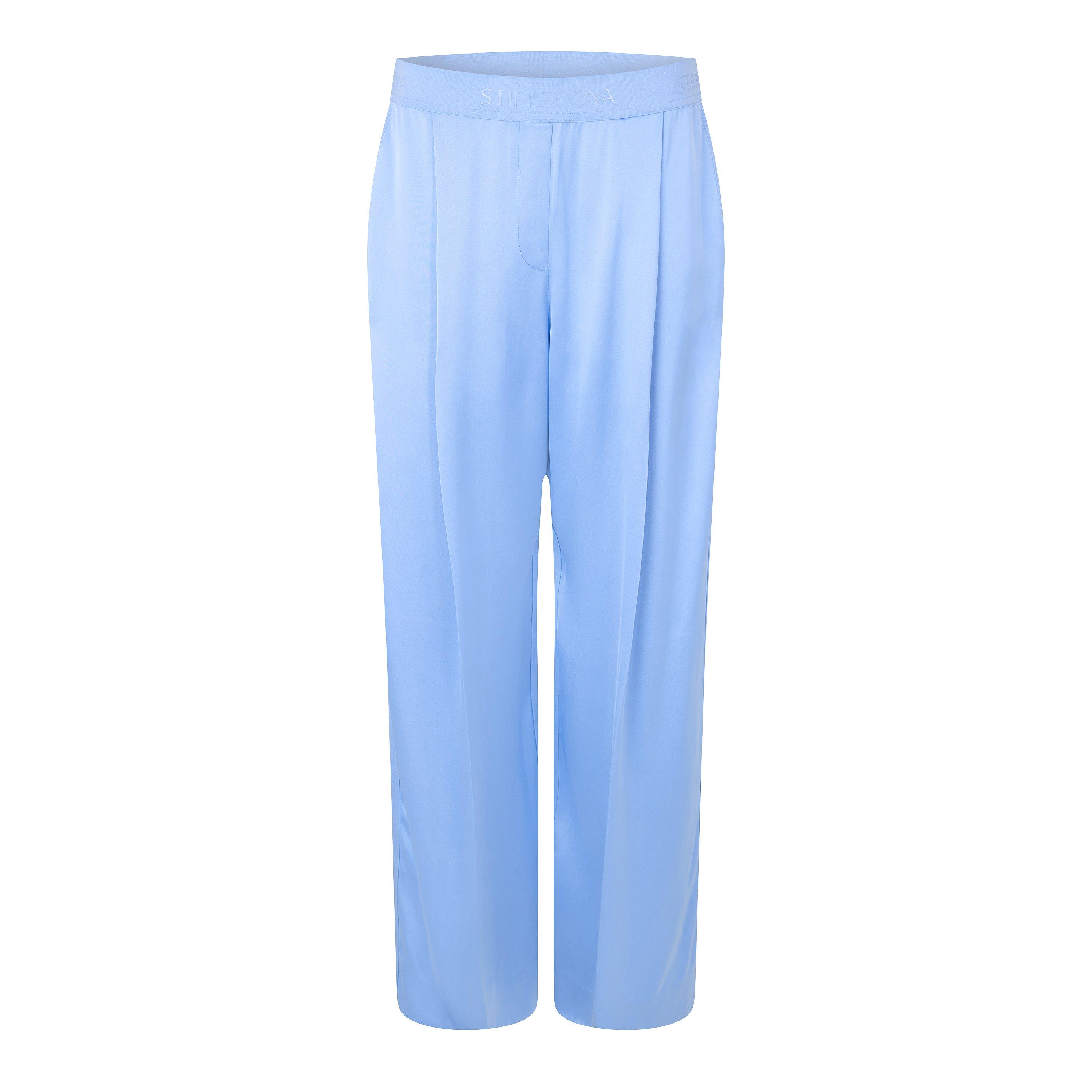 T CLARA SATIN WIDE TROUSER