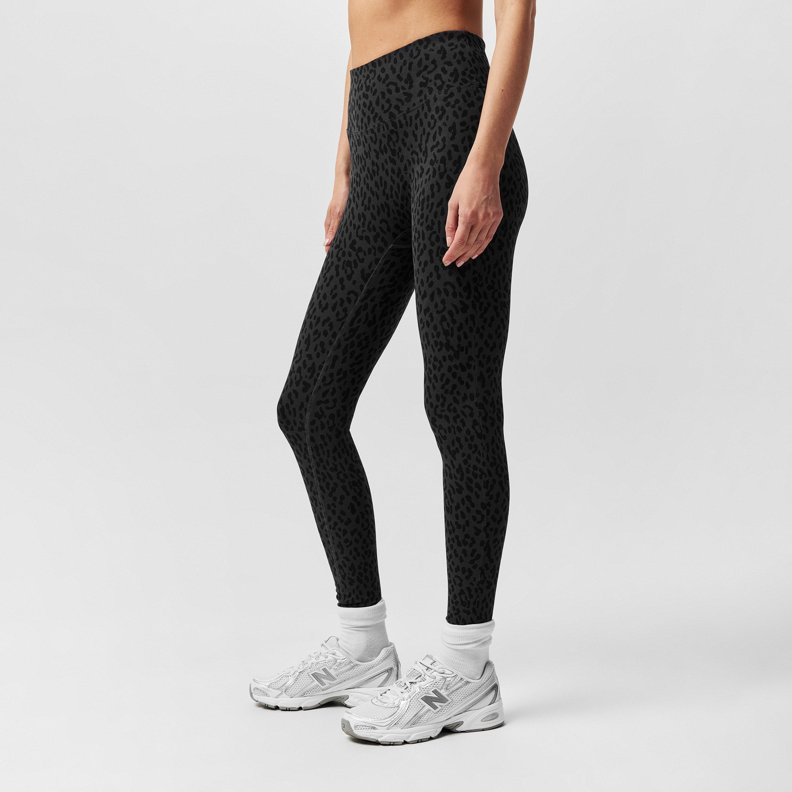 Blk Animal - Miso - All Over Print Leggings Womens - 2