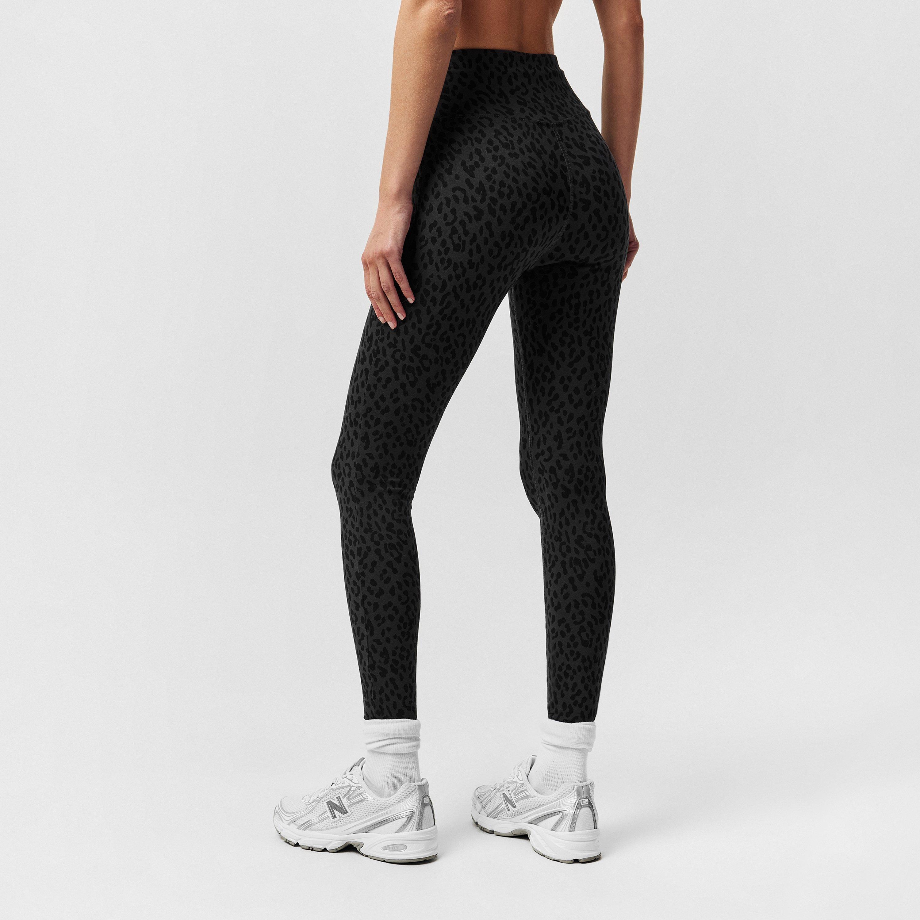 Blk Animal - Miso - All Over Print Leggings Womens - 3