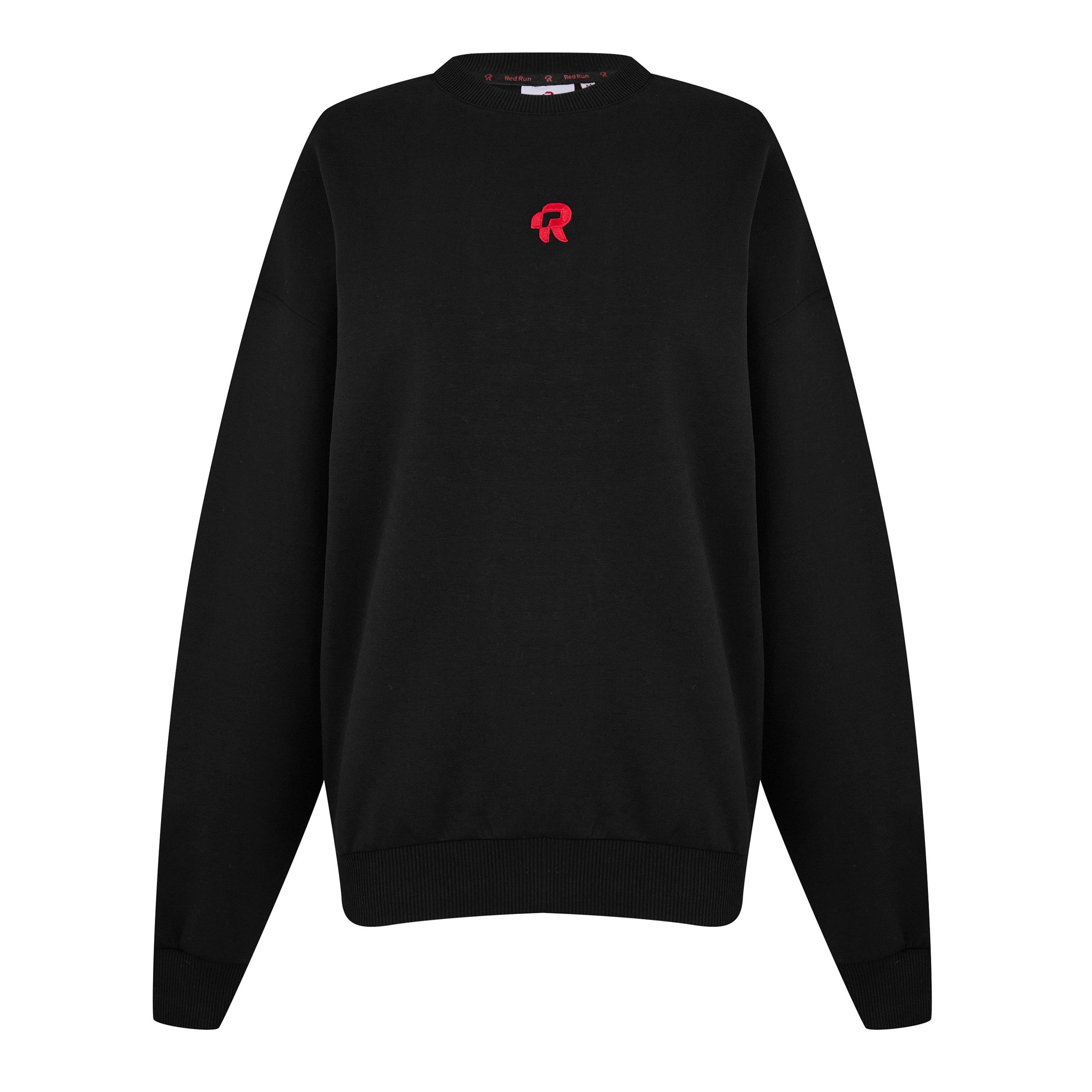 Red Run Inky Crew Sweater - Black Inky - Size 14 (L)