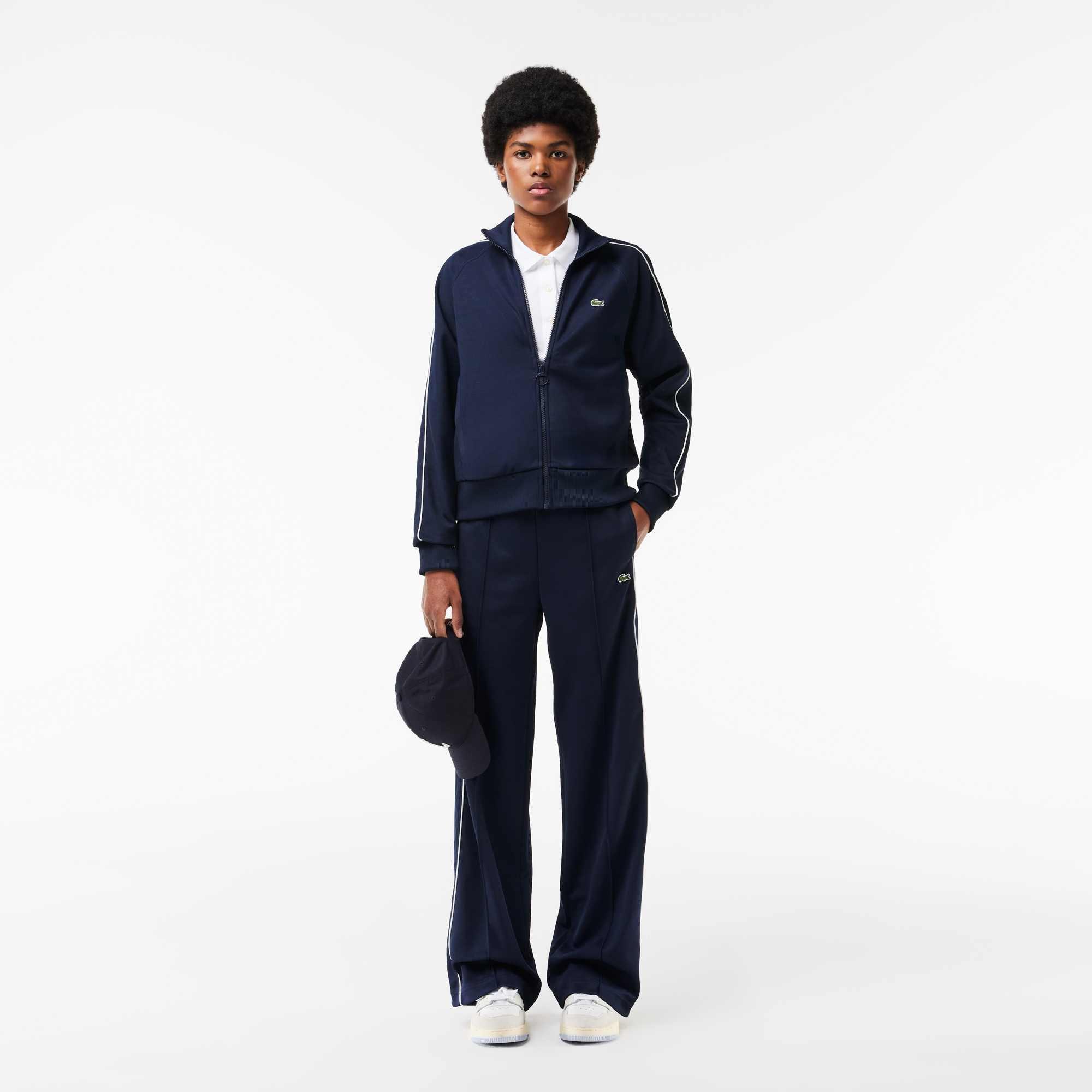 Marineblauw HHW - Lacoste - Paris Interlock Track Pants - 4