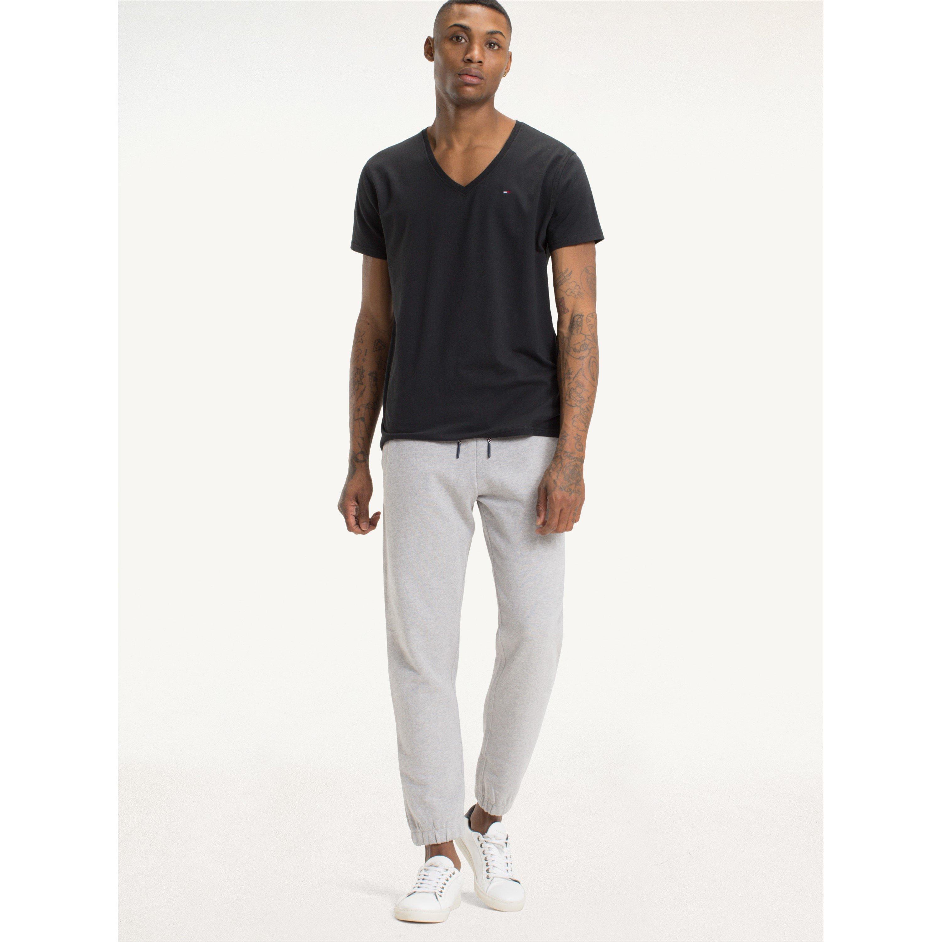 Tommy Sort - Tommy Jeans - Original V Neck T Shirt - 4