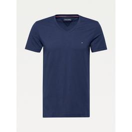 Tommy Hilfiger Core Stretch V Neck Slim Fit T Shirt