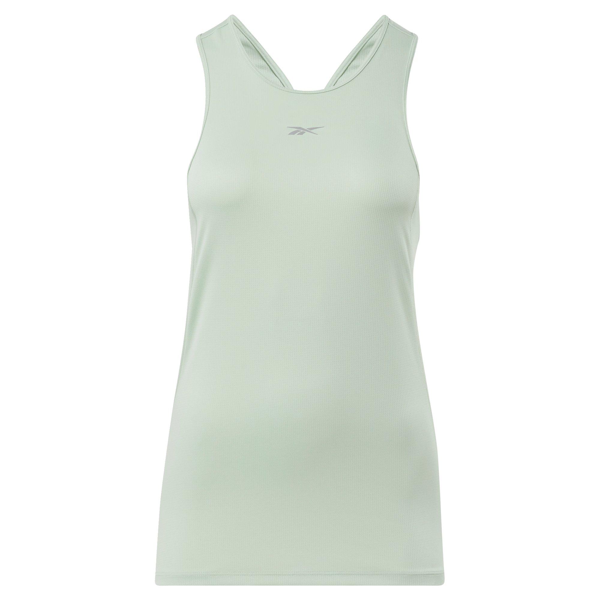 Reebok Women's Running Speedwick Tank Top - Light Sage - 0-2 (2XS)