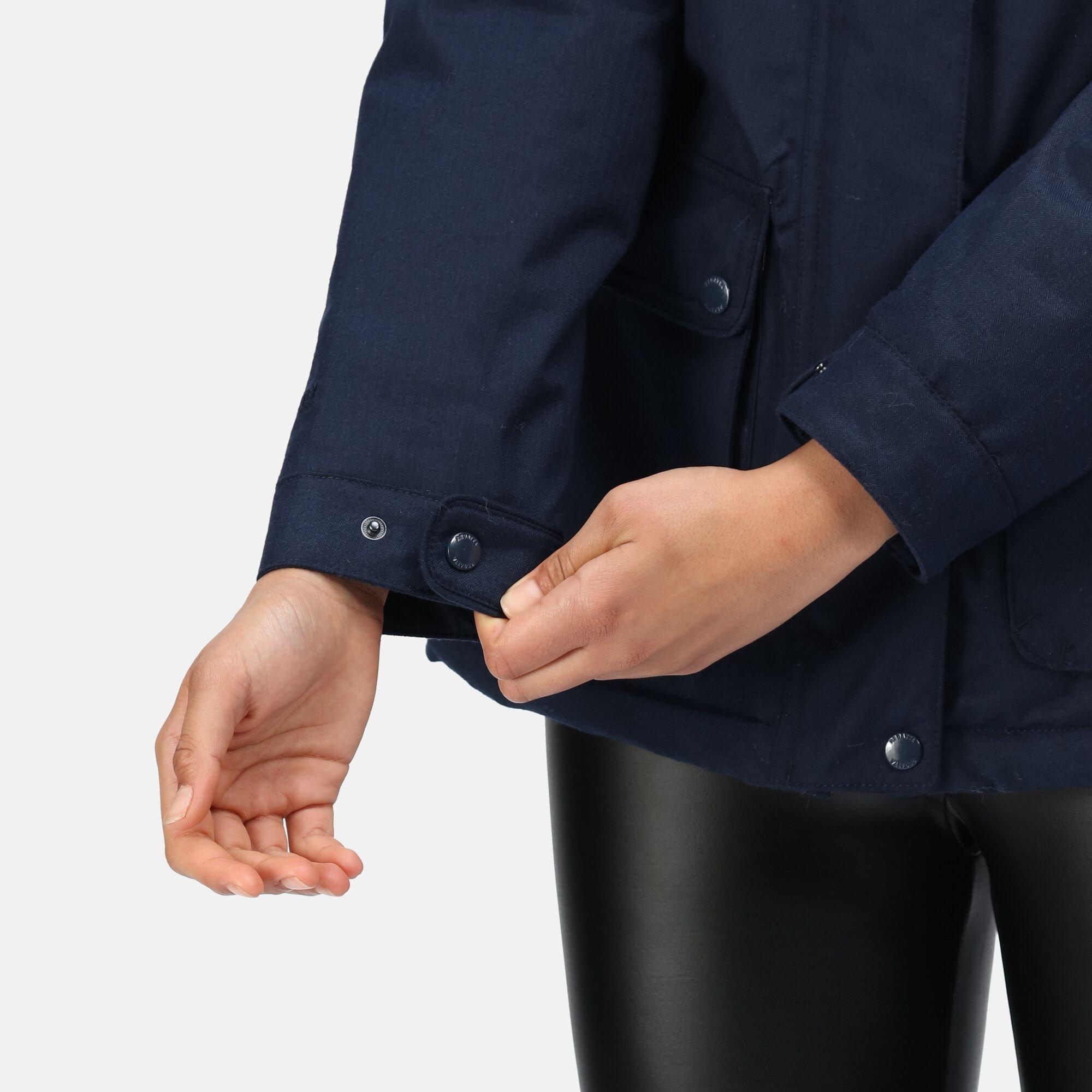 Navy - Regatta - Women's Linnette Water-Repellent Insulated Long Sleeve Waterproof Jacket - 15