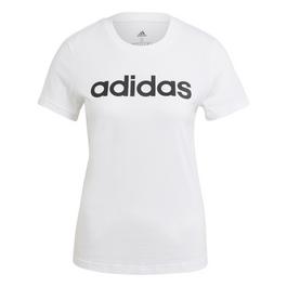 adidas LOUNGEWEAR Essentials Slim Logo T Shirt Womens