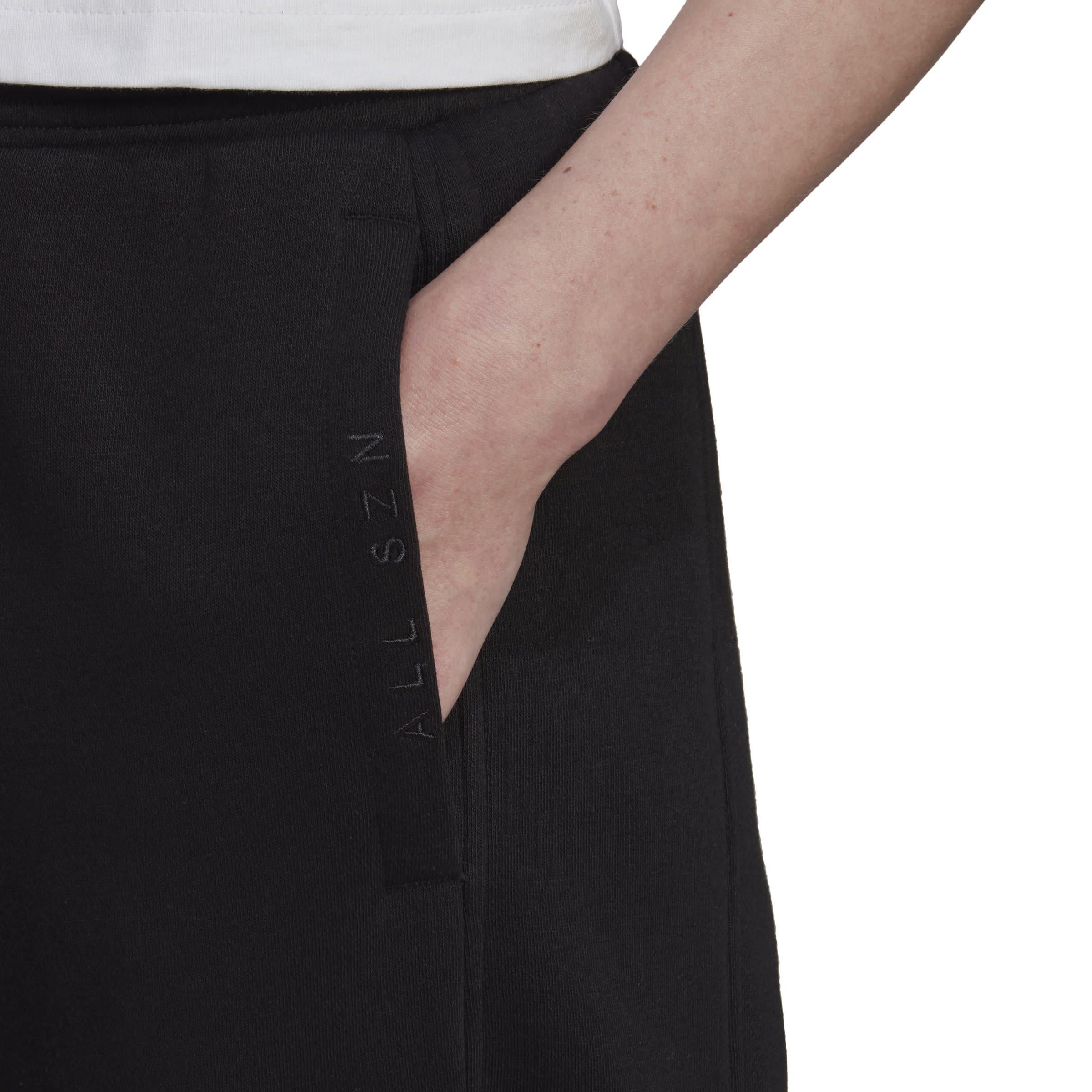 ZWART - adidas - Closed Hem Fleece Joggers - 5