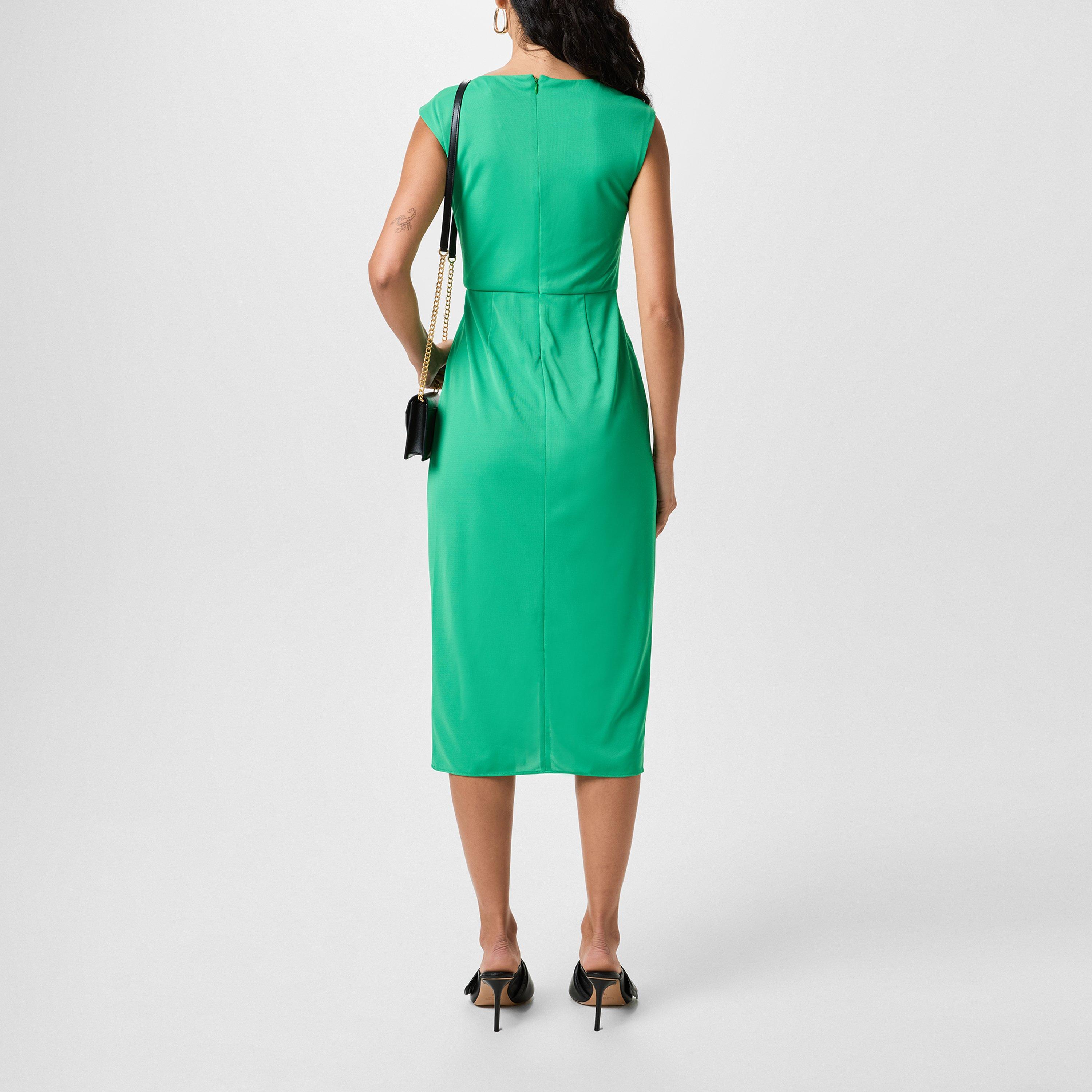 Green Topaz - Lauren by Ralph Lauren - Reidly Belted Dress - 2