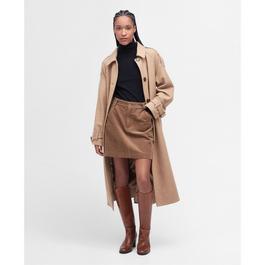 Barbour Alberta Wool Trench Coat