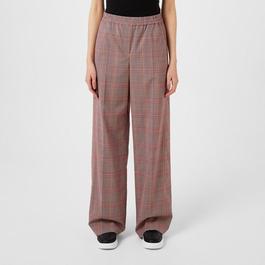 PS Paul Smith Wide Check Trousers