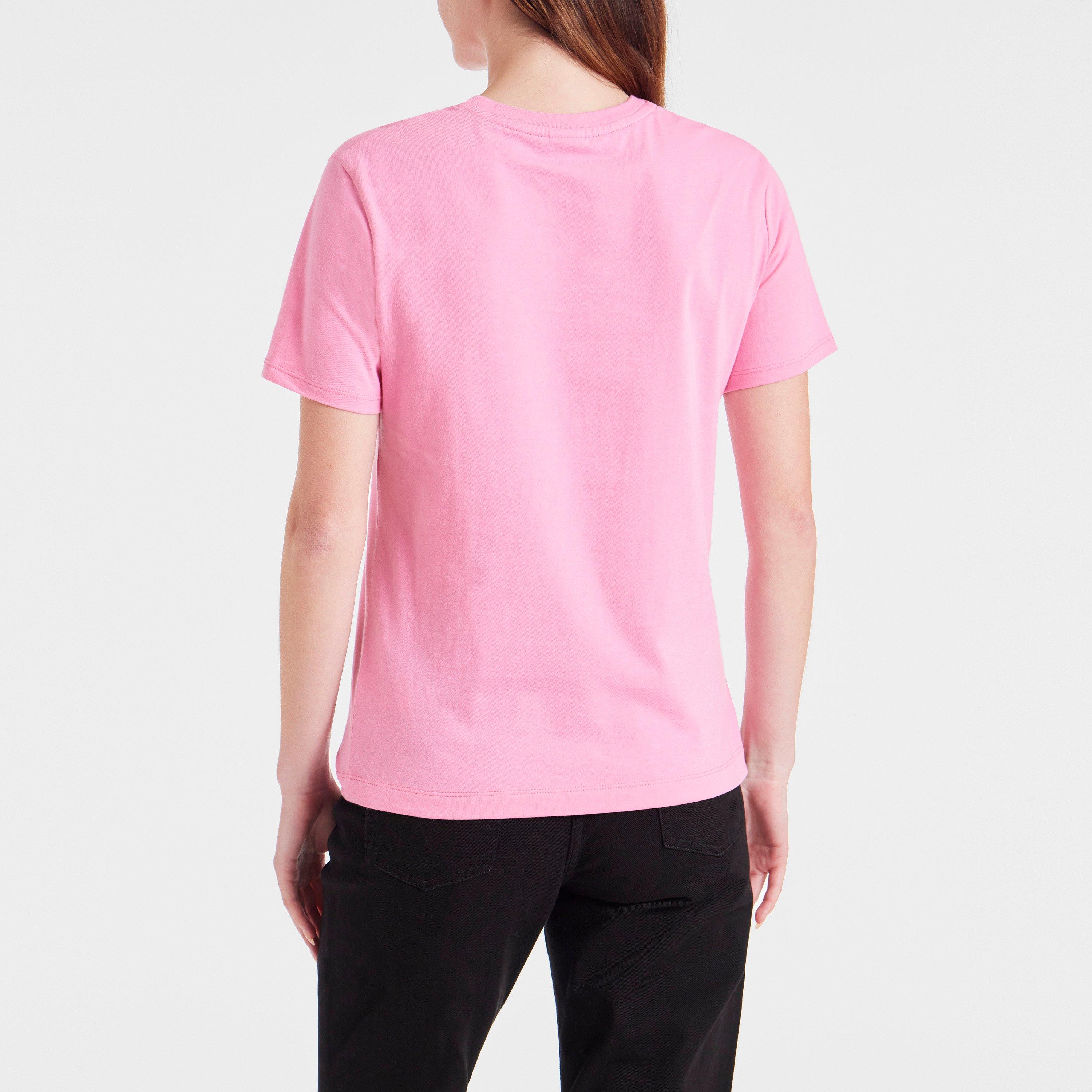 Pinks 23 - PS Paul Smith - Women's Zebra Logo Regular Fit T-Shirt - 2