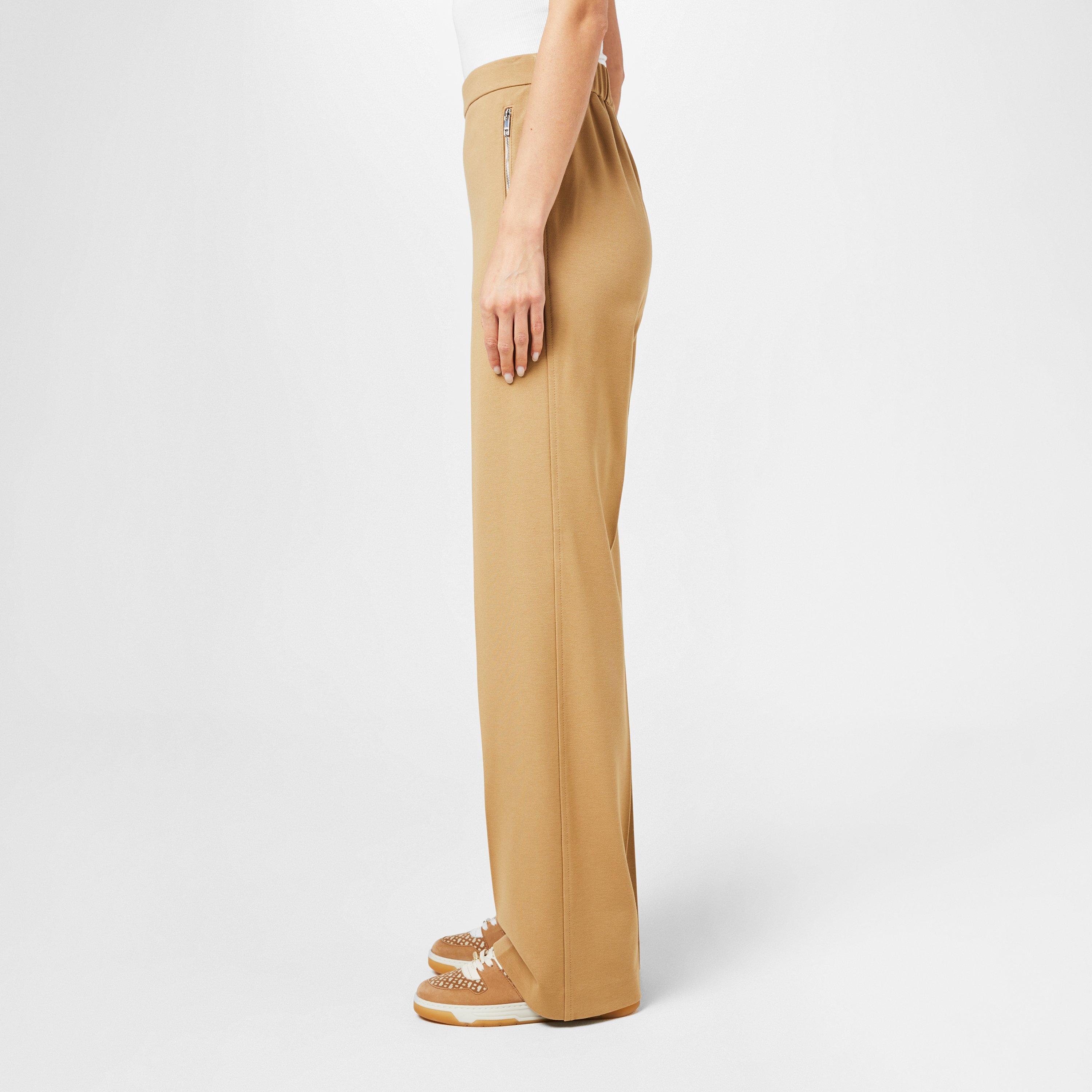 Medium Beige - Boss - Women's Taluca Bootcut Trousers - 2