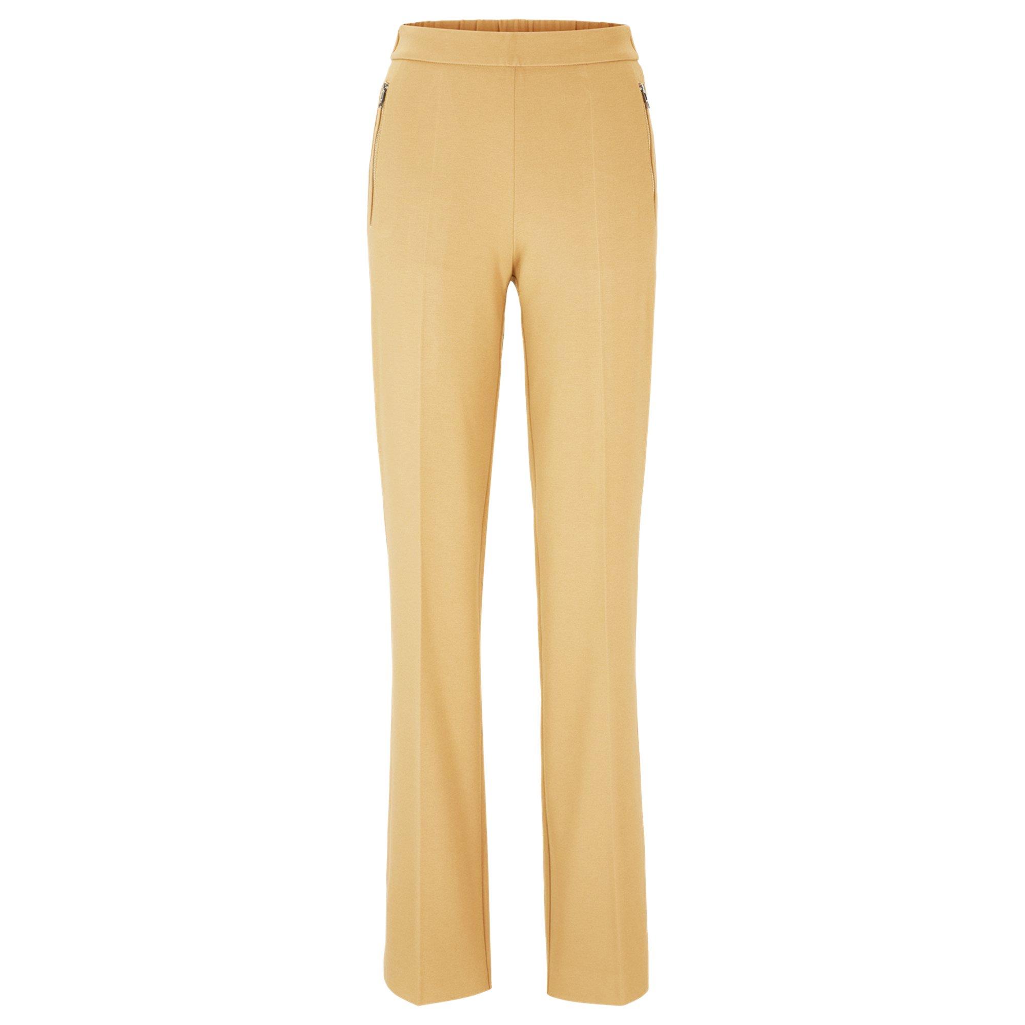 Medium Beige - Boss - Women's Taluca Bootcut Trousers - 5