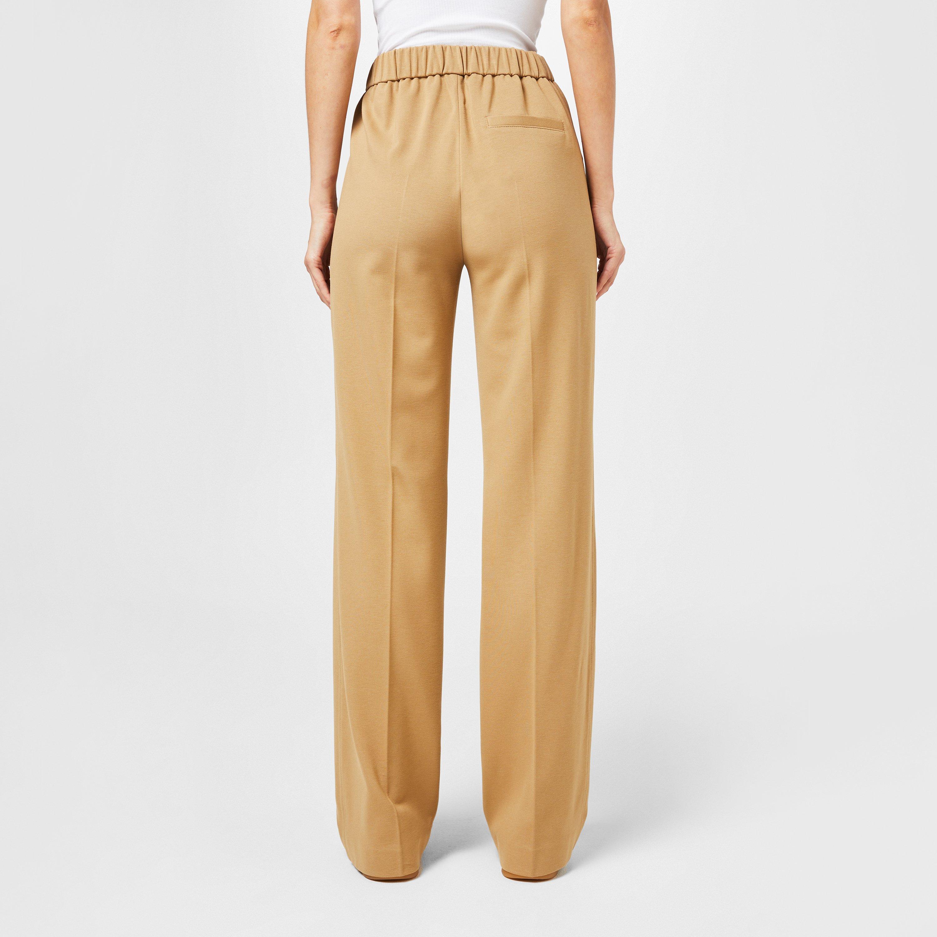 Medium Beige - Boss - Women's Taluca Bootcut Trousers - 3