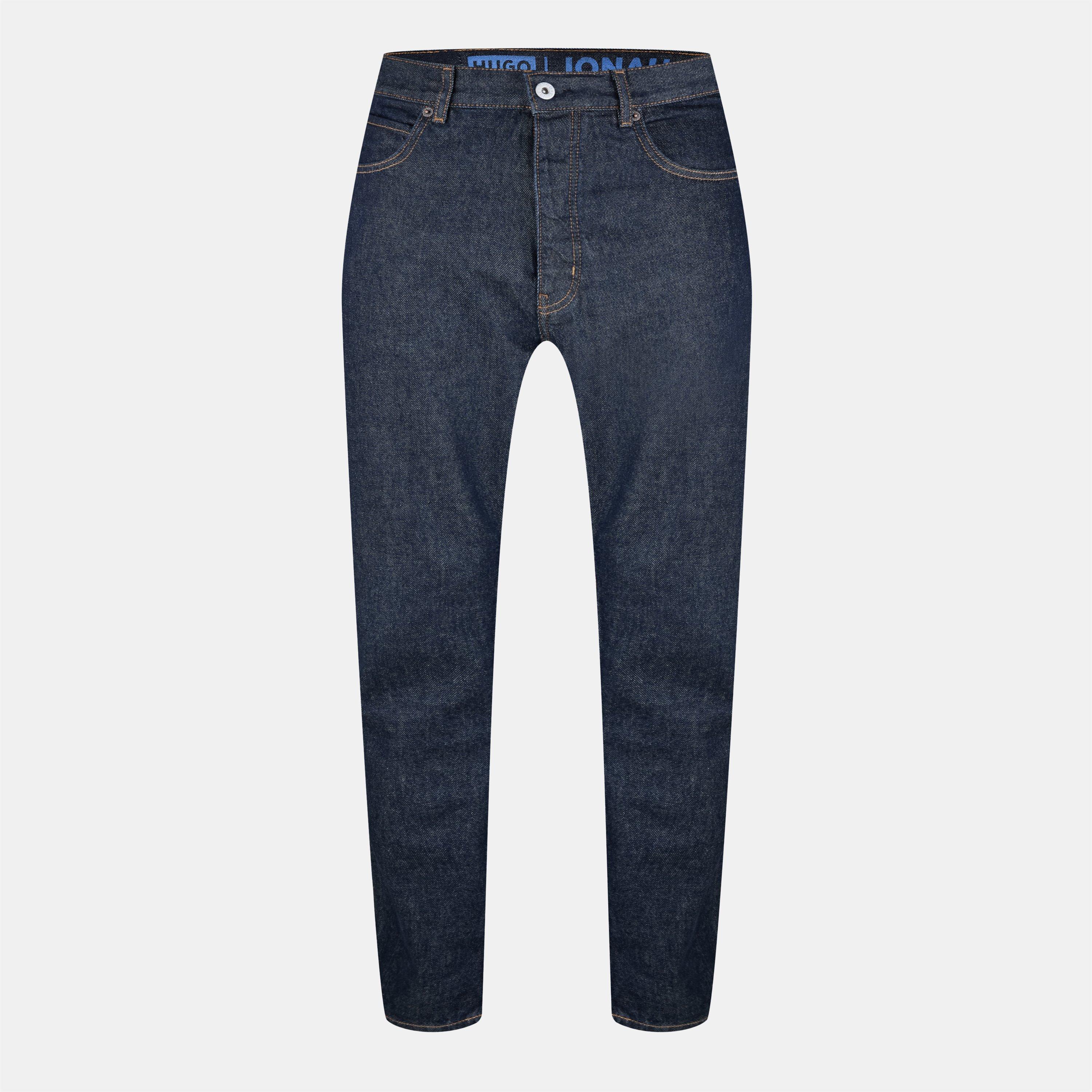 Hugo Jonah Navy Jeans - Blue 401 - Size 30W R