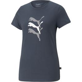 Puma Billabong Sun Flower Korte Mouwen Ronde Hals T-Shirt