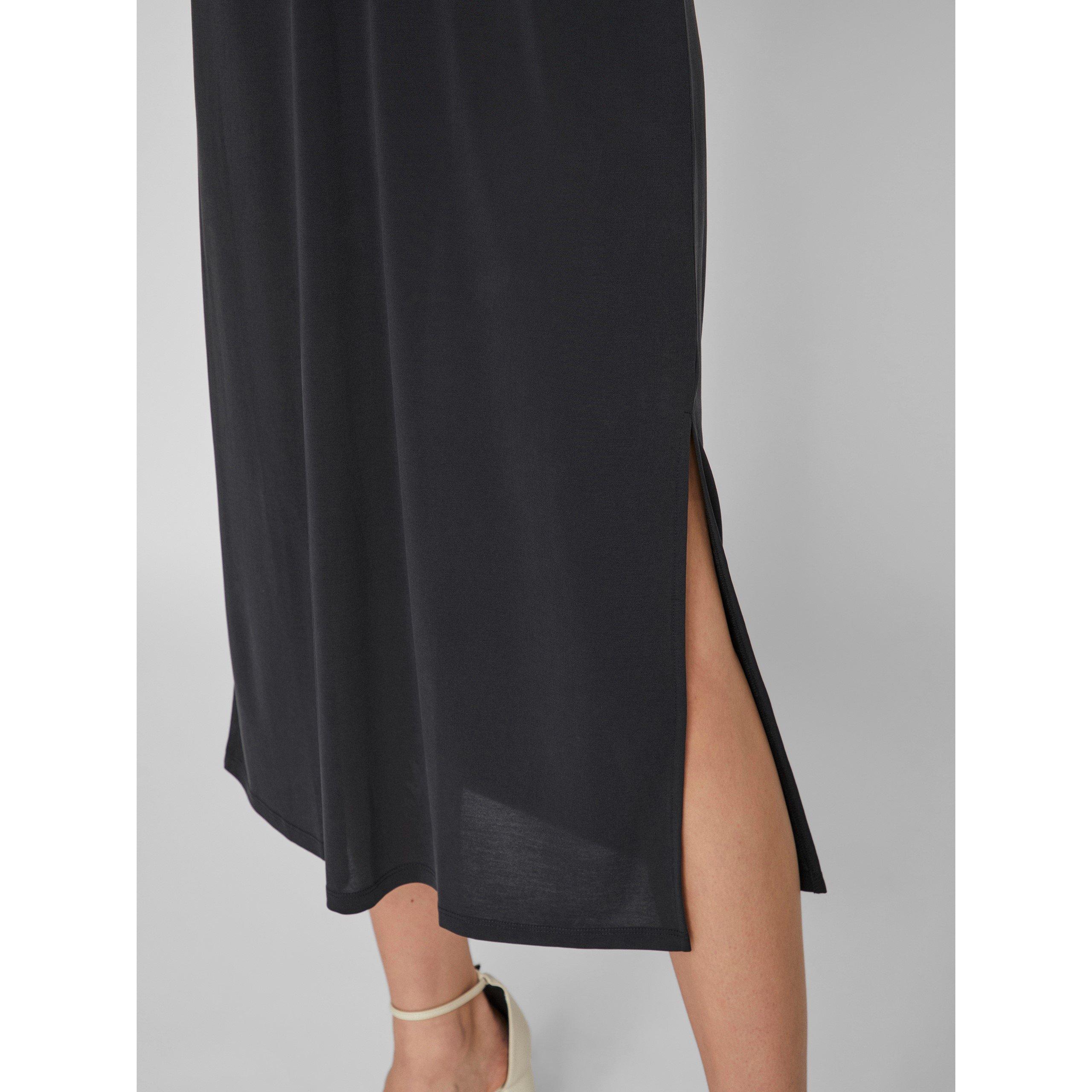Black - Vila - Women's Modola Midi Jersey Dress - 6