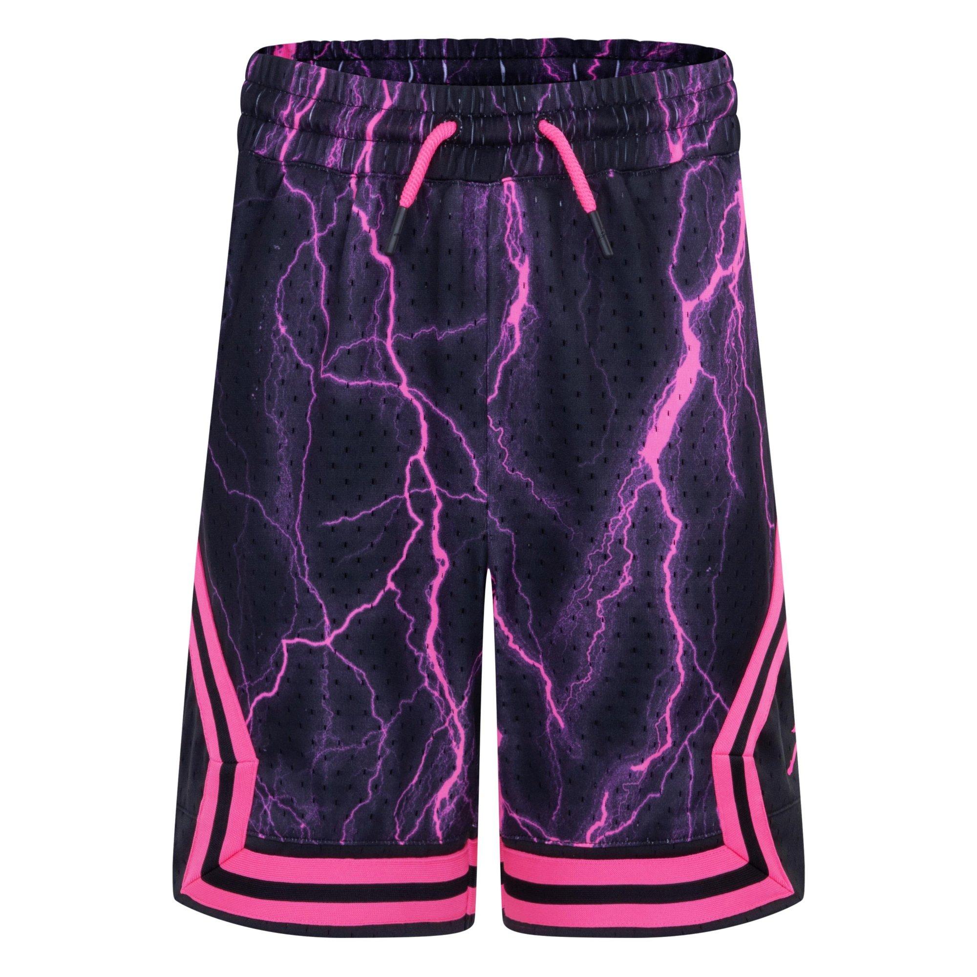 Black and purple basketball shorts deals