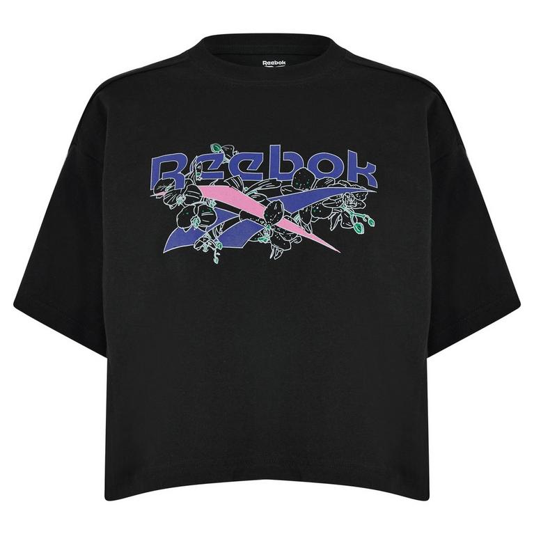 Noir - Reebok - NBA Luka Doncic Dallas Mavericks Logo Dri-FIT T-shirt - 1