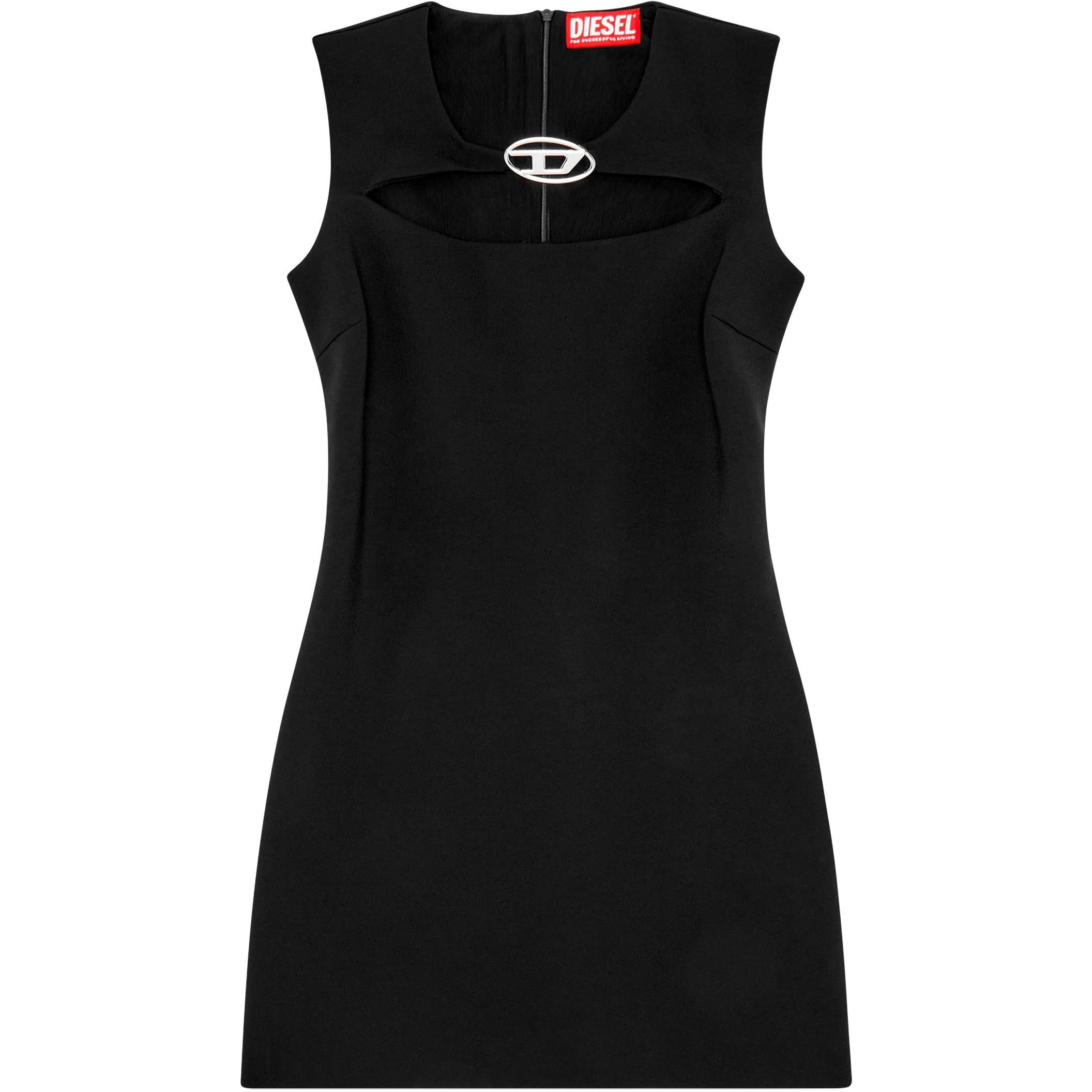 Black - Diesel - Women's Reams Mini Bodycon Dress - 5