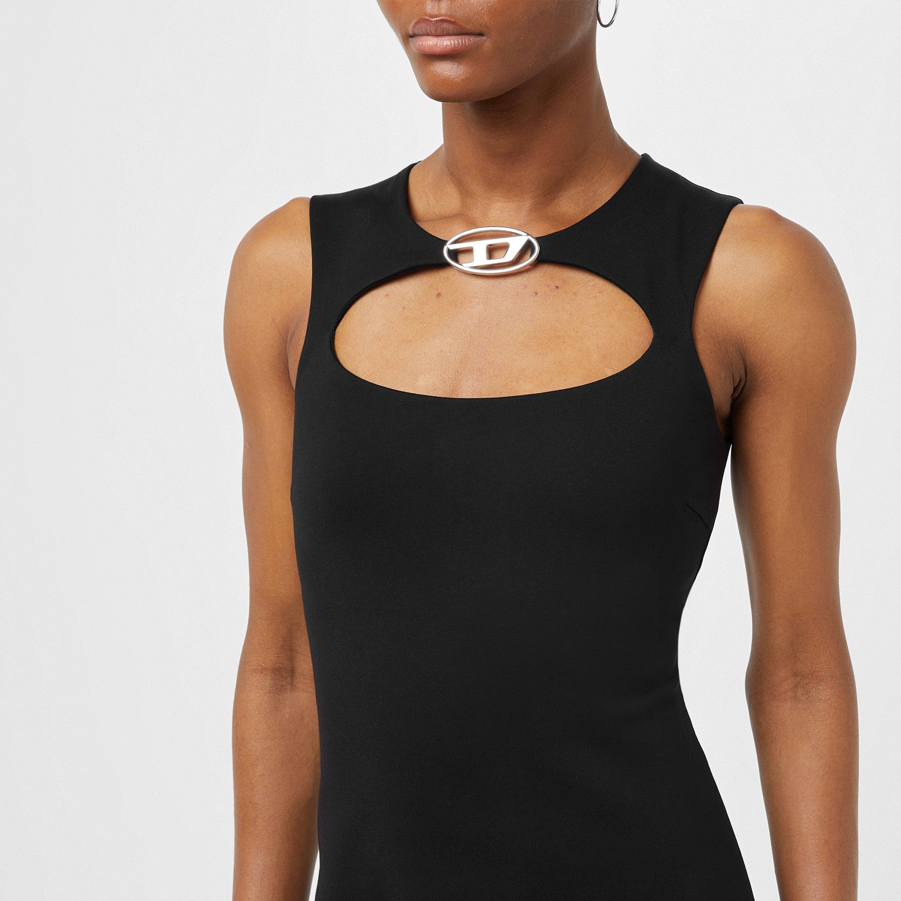 Black - Diesel - Women's Reams Mini Bodycon Dress - 3