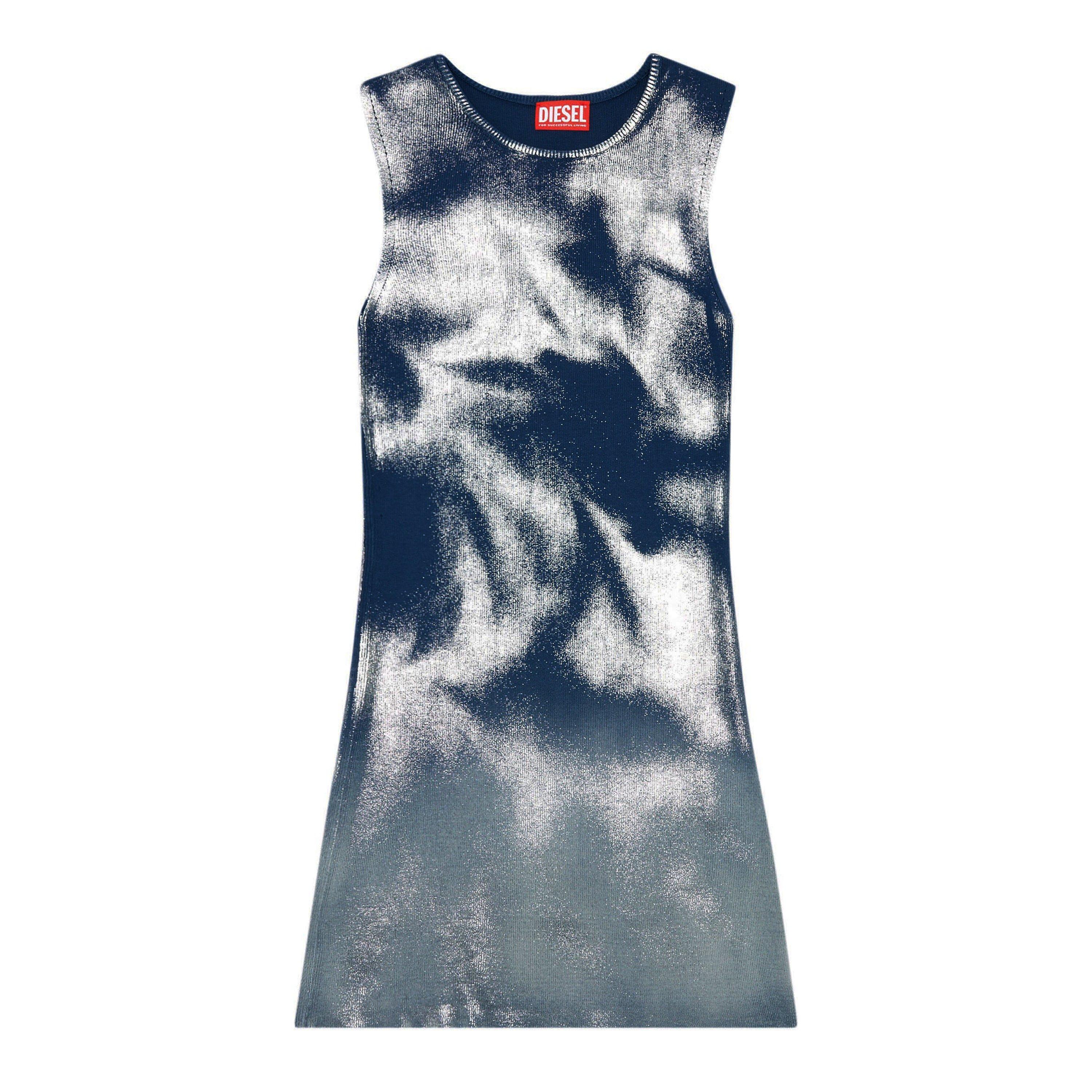 Blue - Diesel - M-Idony Knit Dress - 4