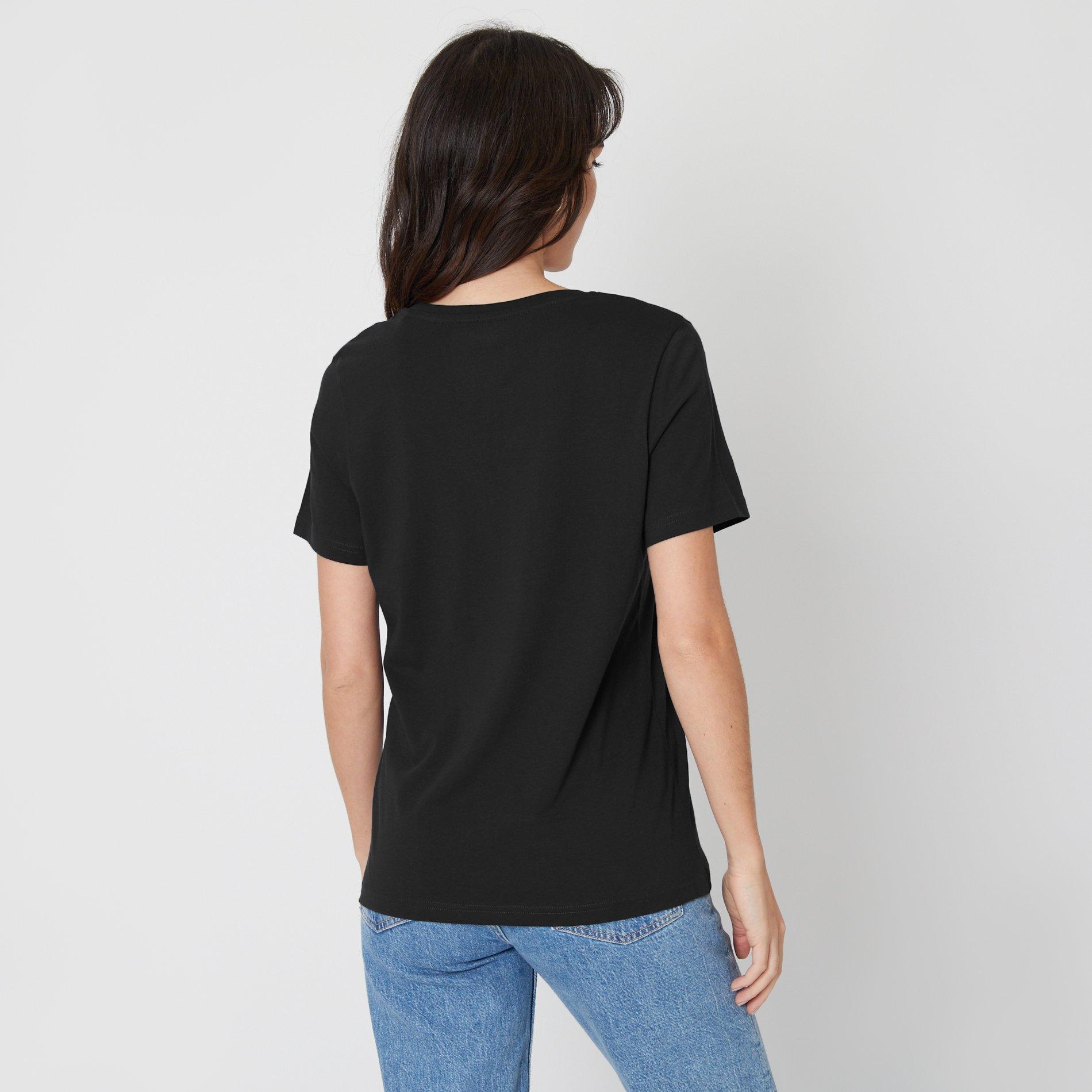 Black - Be You - ladies V-Neck T-Shirt - 3