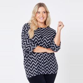 Be You Ladies Supersoft Zag Tunic