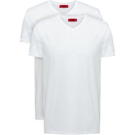 Hugo Short Sleeve V Neck T Shirt