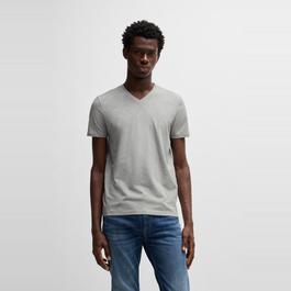 Hugo Short Sleeve V Neck T Shirt