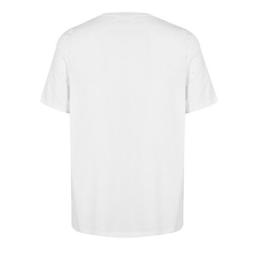 White - Slazenger - V Neck T Shirt Mens - 5
