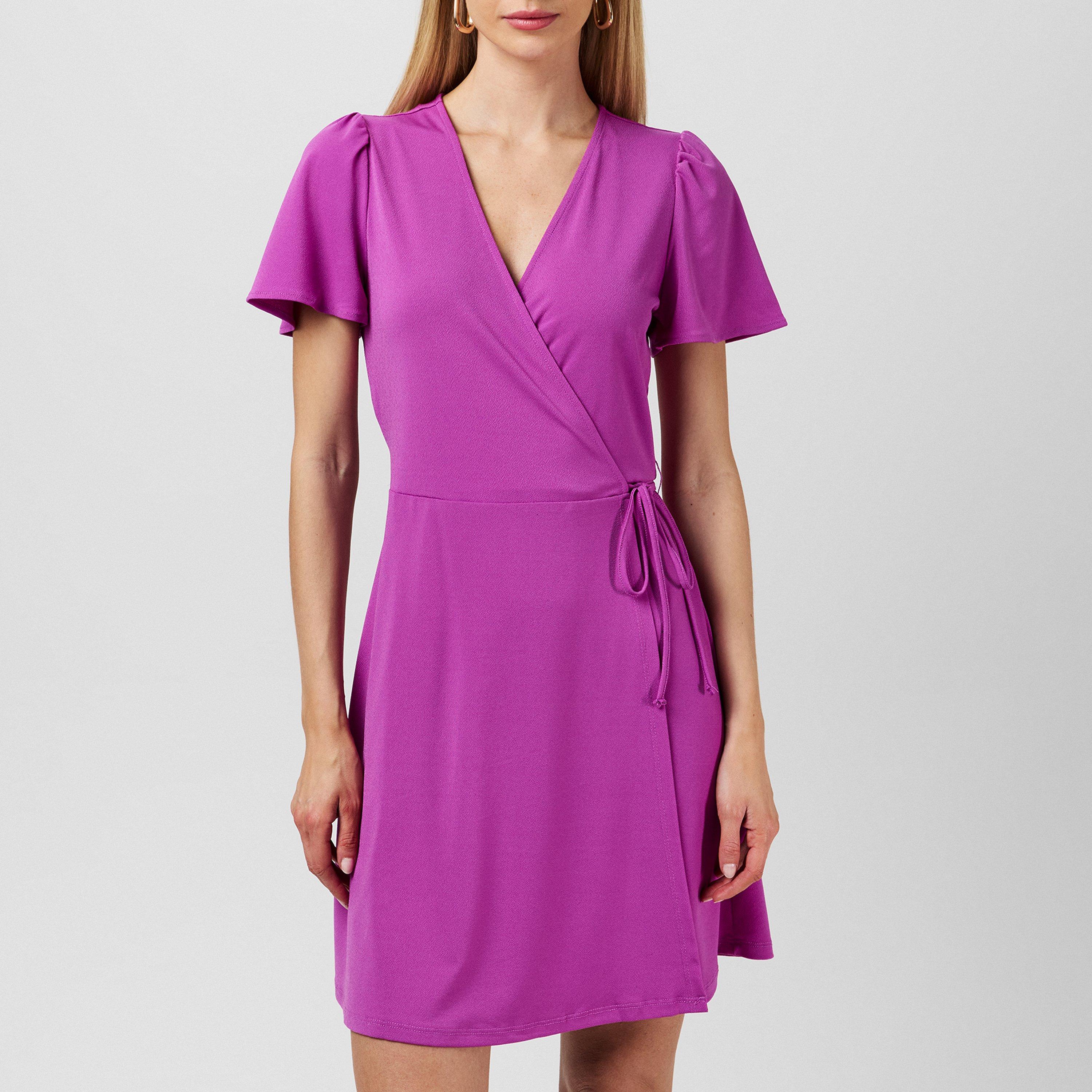 Cattleya Orchid - Vila - Women's Borneo Wrap Dress - 1