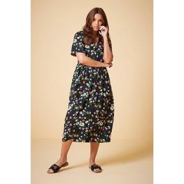 Be You Studio Floral Midi Dress