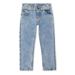 Versace Light Wash Straight Jeans Girls