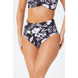 Be You Studio Palm Print Bikini Bottom